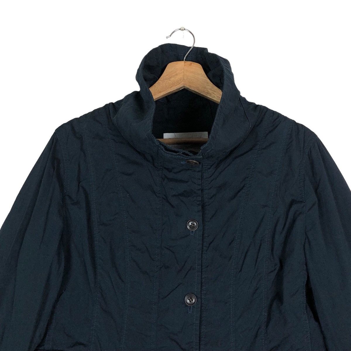 Issey Miyake Archive PLST Issey Miyake Designer Outfit Button Up Blouse Size M / US 6-8 / IT 42-44 - 2 Thumbnail