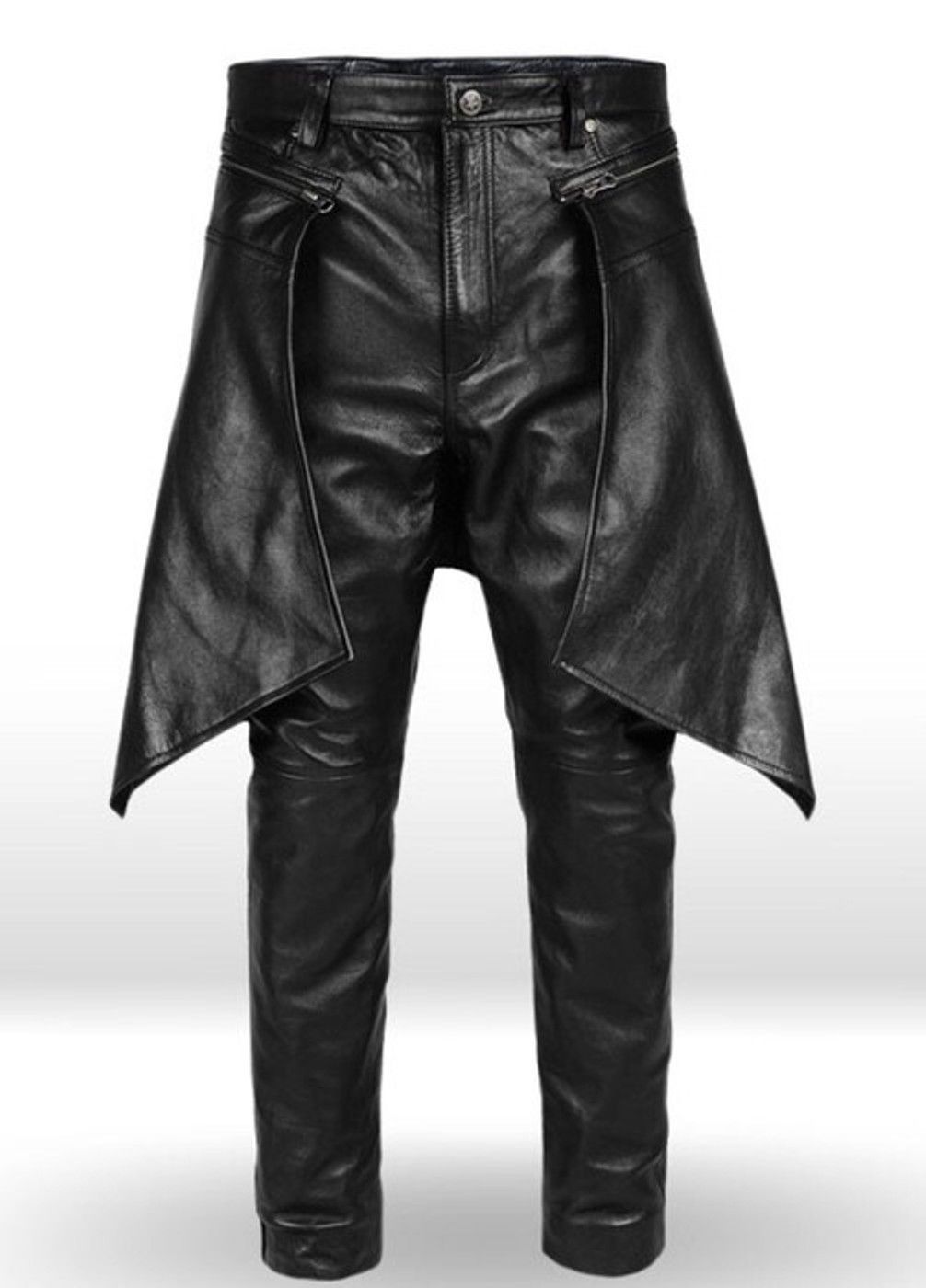 Slumxweirdo “Winged” Leather Pants