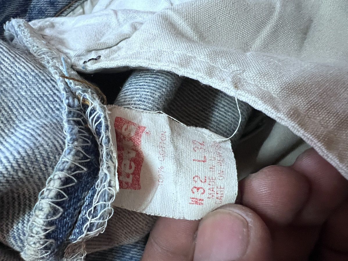 Japanese Brand × Levi's THRASHED VINTAGE LEVIS 501 RIPPED KURT KOBAIN Size US 30 / EU 46 - 10 Thumbnail