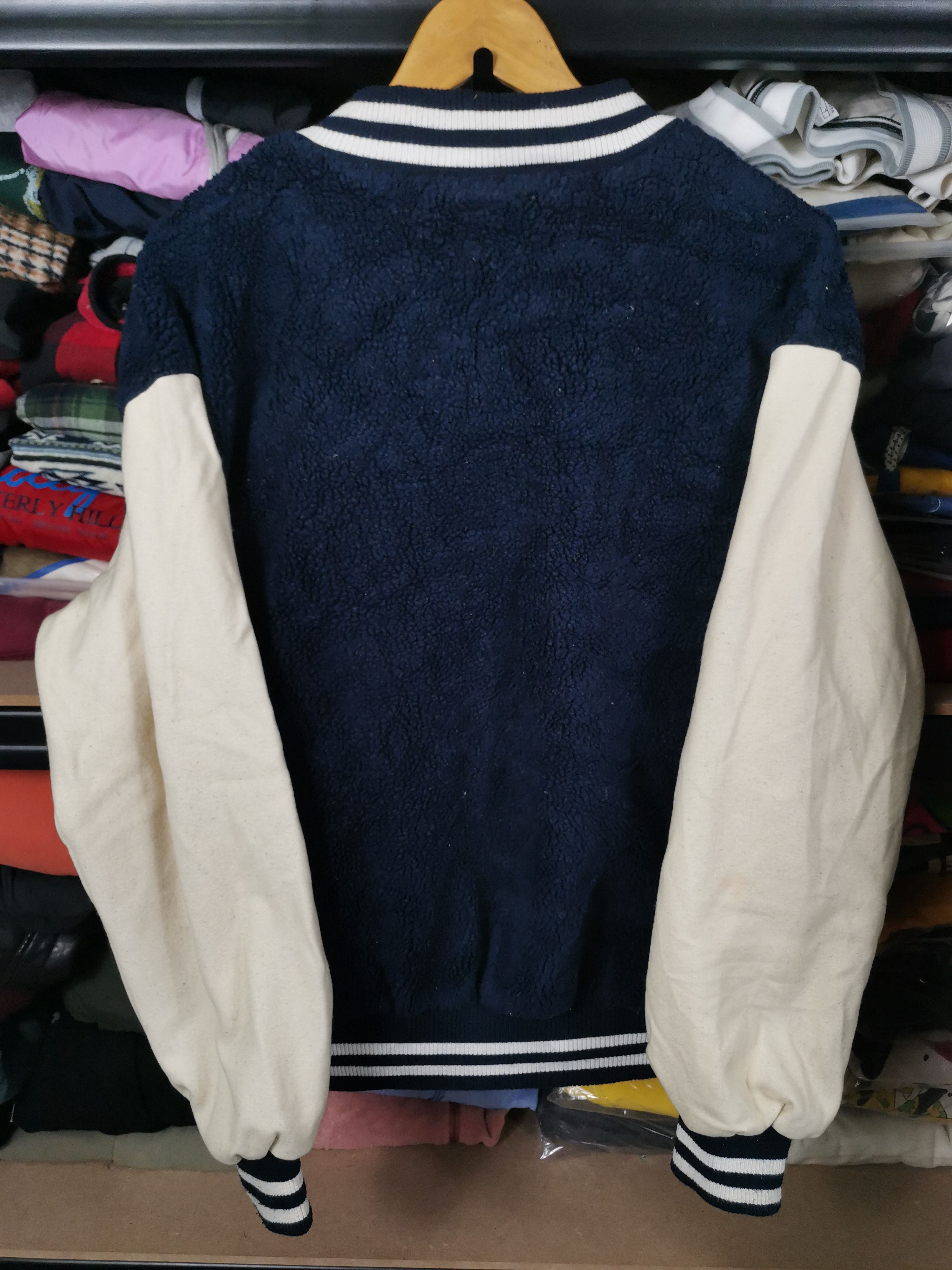 Japanese Brand Vintage Japanese Brand Sherpa Varsity Jacket Size US L / EU 52-54 / 3 - 3 Thumbnail