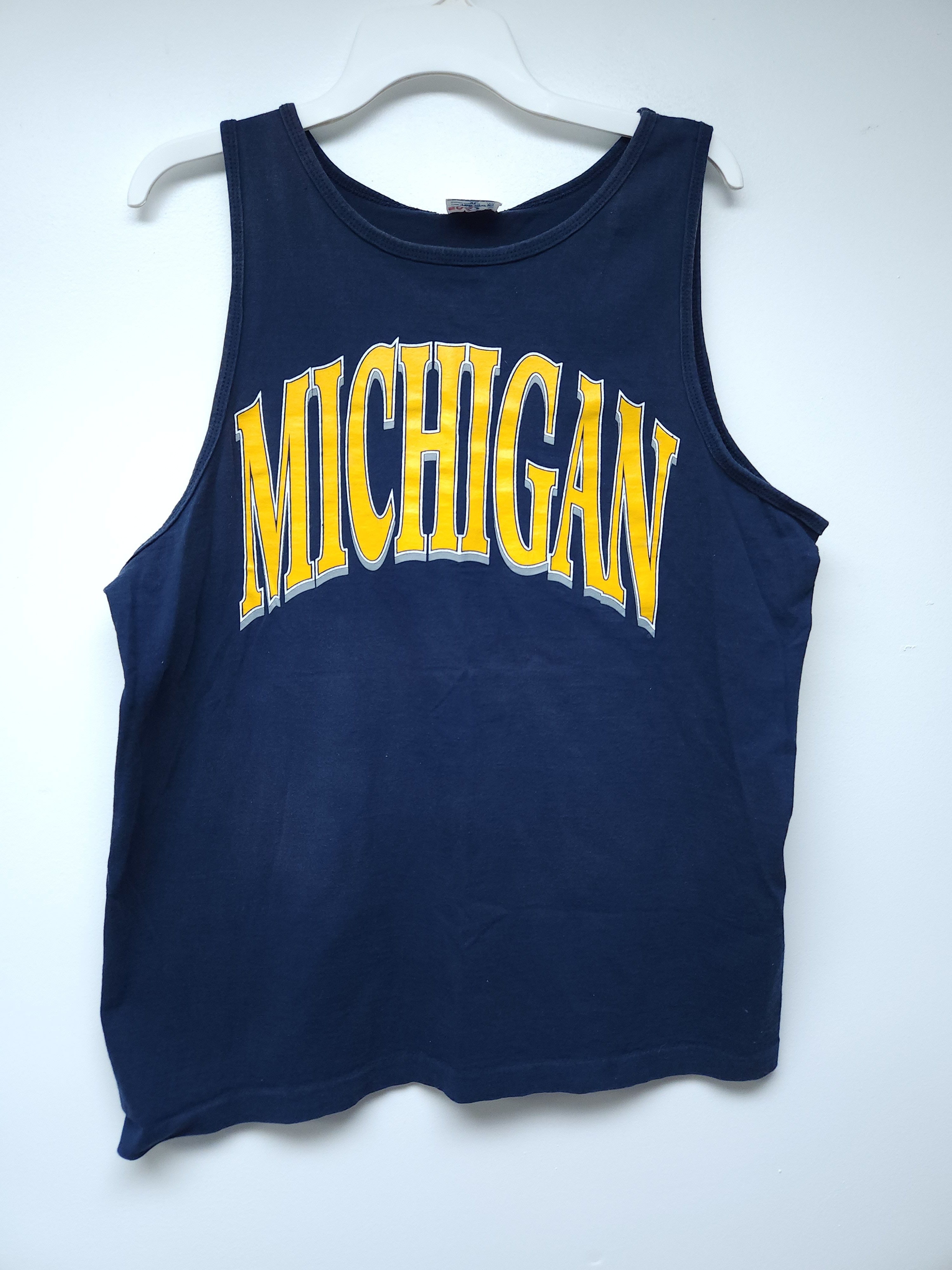 NCAA University of Michigan Sleeveless T-Shirt Size US XL / EU 56 / 4 - 1 Thumbnail