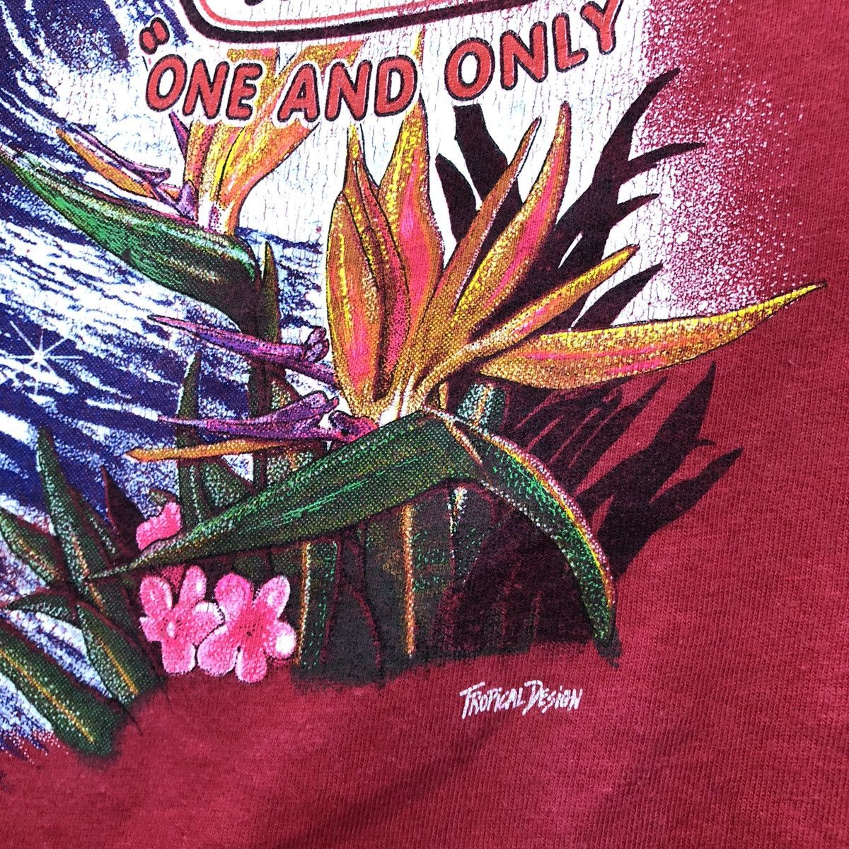 Ron Jon Surf Shop Vintage Faded Ron Jon One And Only Surfing Backhitt Shirt Size US L / EU 52-54 / 3 - 4 Thumbnail