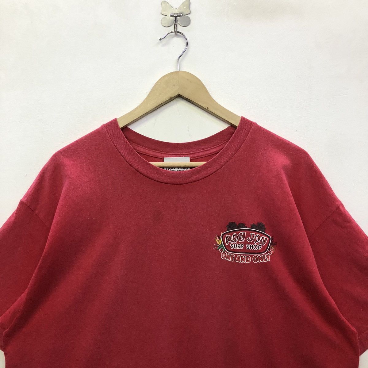 Ron Jon Surf Shop Vintage Faded Ron Jon One And Only Surfing Backhitt Shirt Size US L / EU 52-54 / 3 - 6 Thumbnail