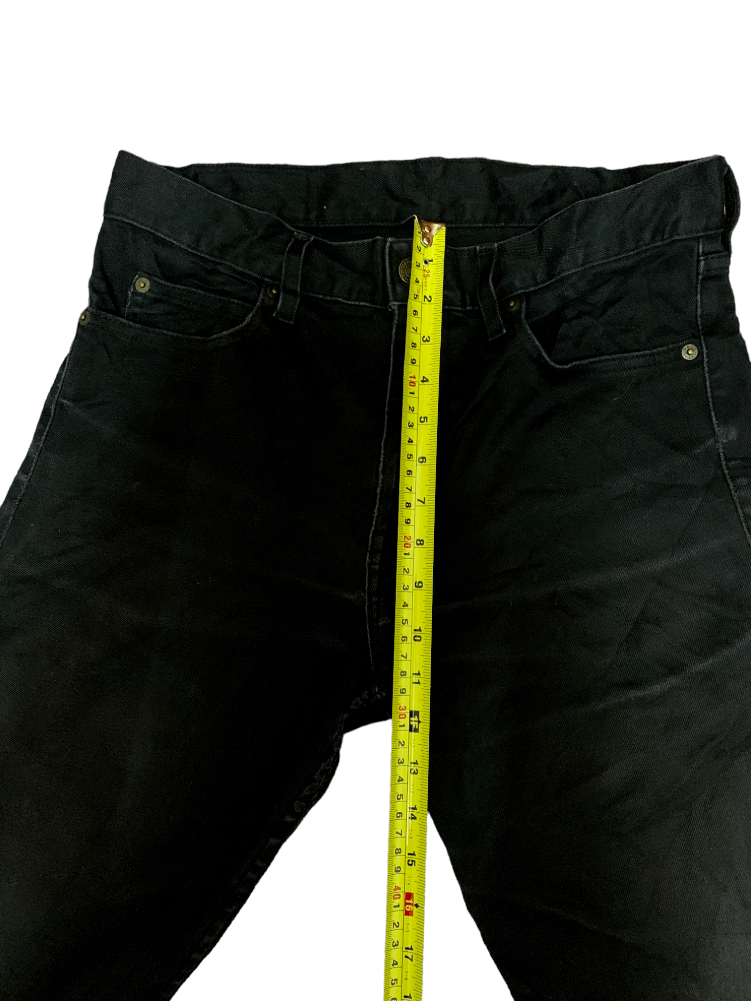 Levi's Vintage Levis 505 Black Jeans Size US 31 - 9 Thumbnail