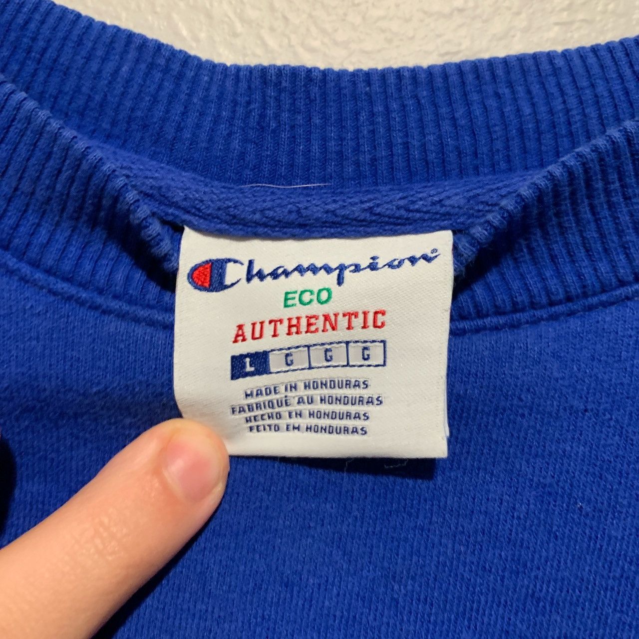 Champion × Vintage Vintage Champion Crewneck Size US L / EU 52-54 / 3 - 4 Thumbnail