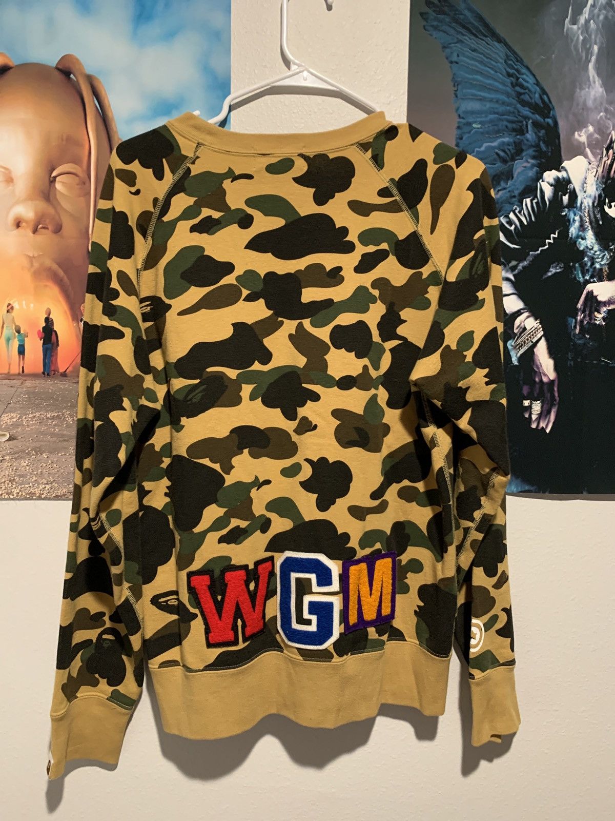 Bape 1st Camo Shark Crewneck Size US M / EU 48-50 / 2 - 3 Thumbnail