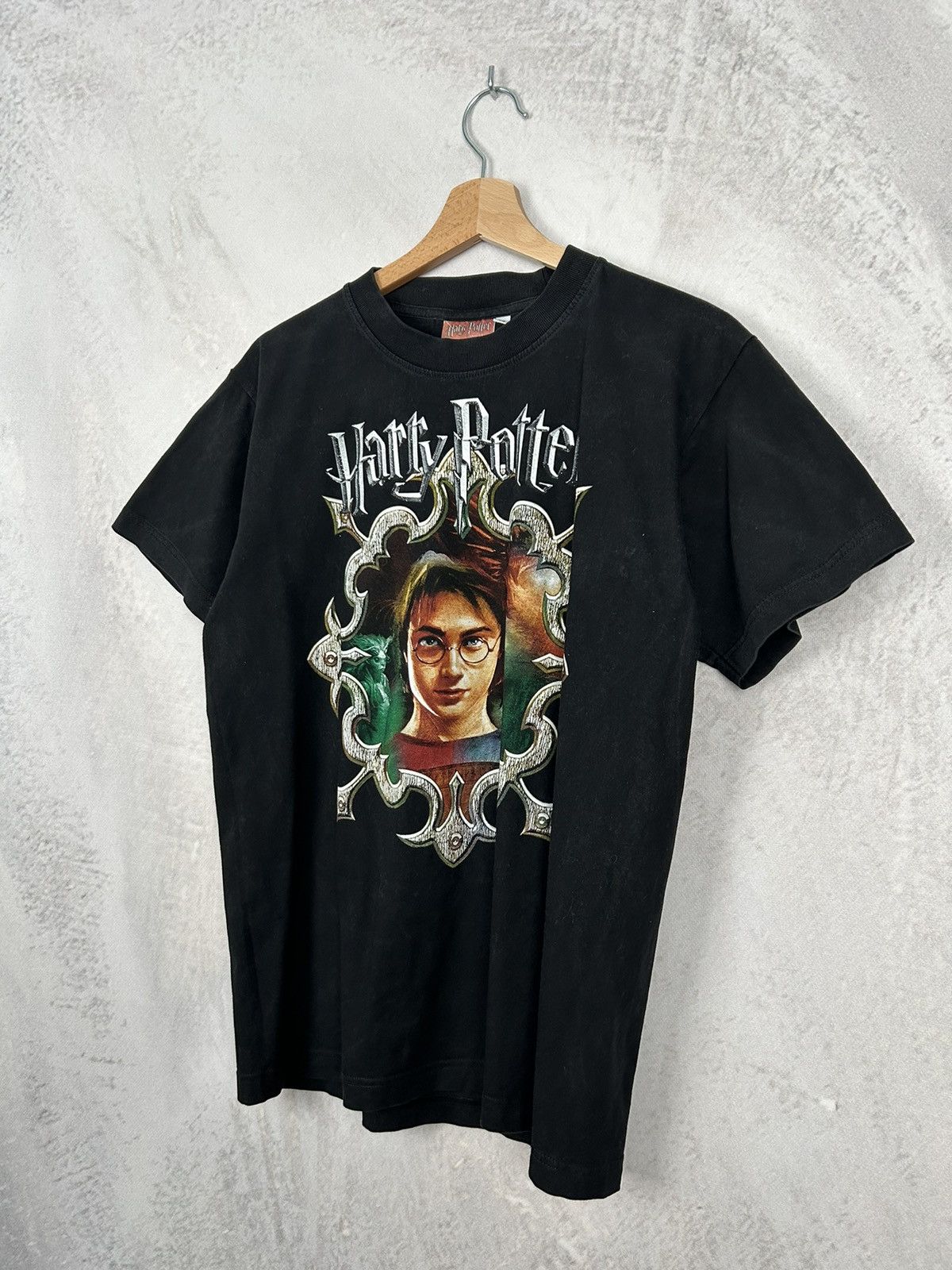 Vintage Vintage Harry Potter and The Goblet of Fire Promo Movie Tee Size US M / EU 48-50 / 2 - 2 Thumbnail