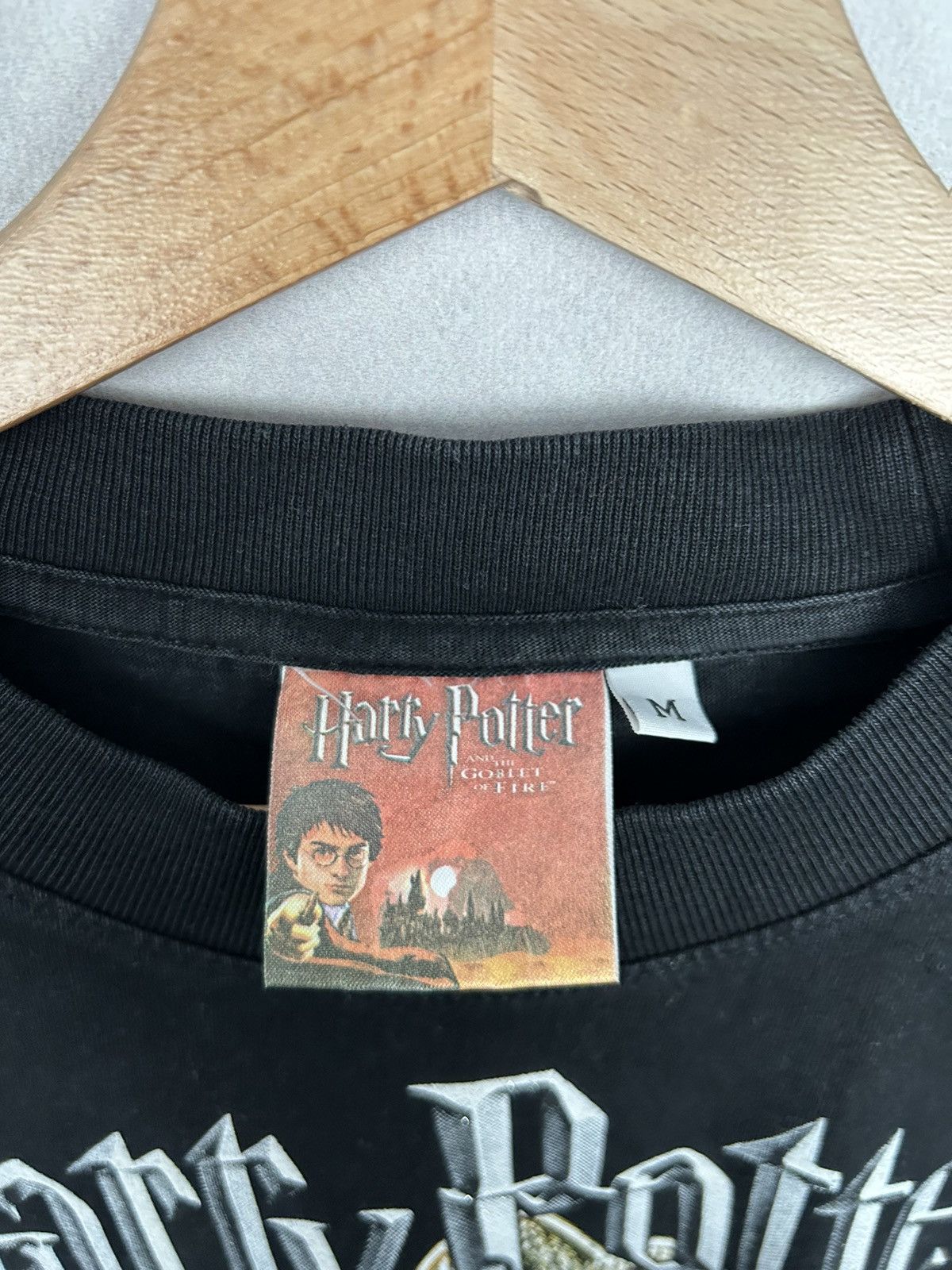 Vintage Vintage Harry Potter and The Goblet of Fire Promo Movie Tee Size US M / EU 48-50 / 2 - 4 Thumbnail