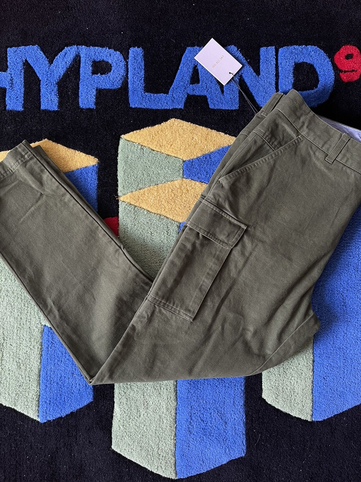 Aime Leon Dore AIME LEON DORE SLIM CARGO PANT - OLIVE Size US 34 / EU 50 - 3 Thumbnail