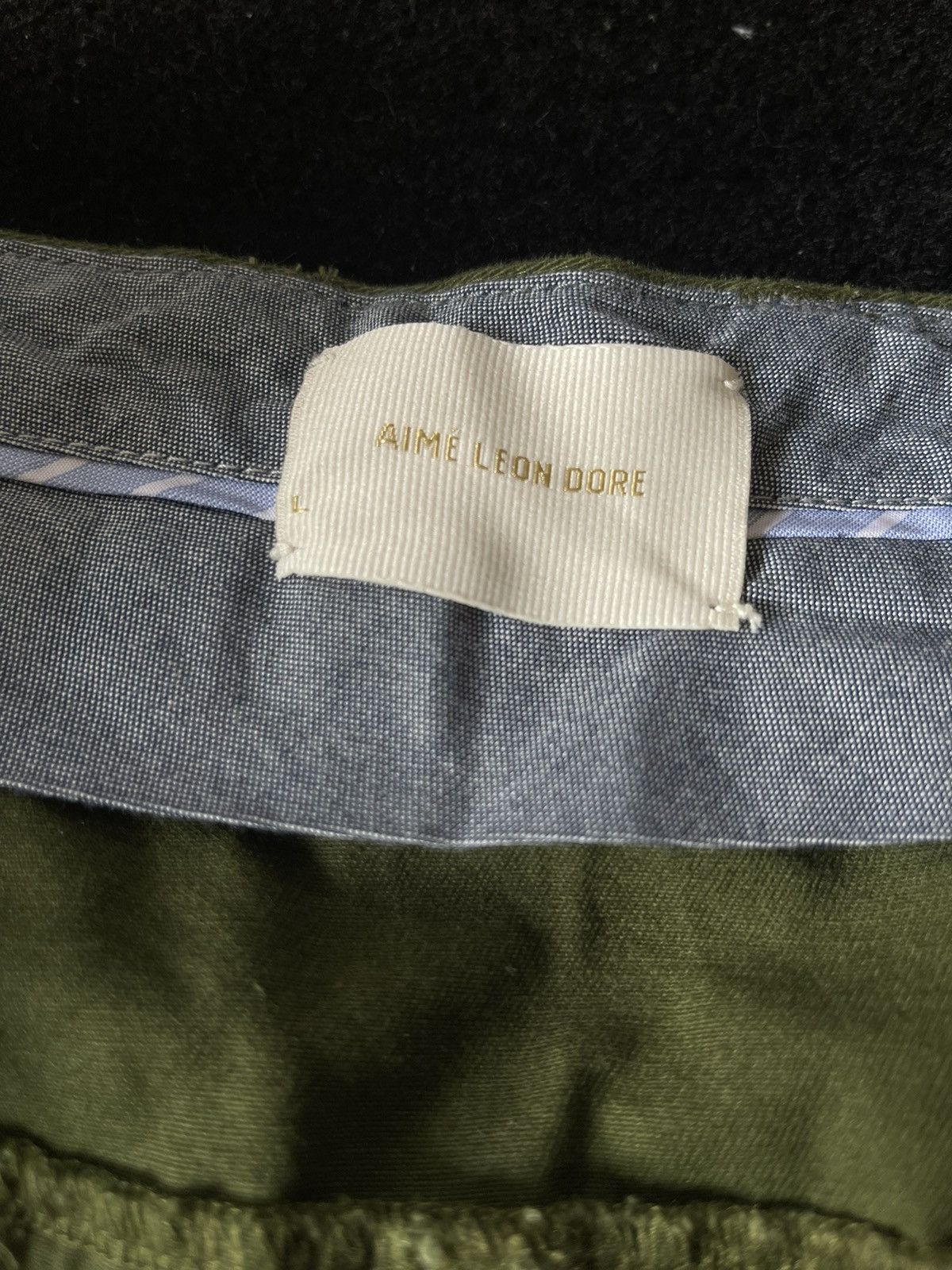Aime Leon Dore AIME LEON DORE SLIM CARGO PANT - OLIVE Size US 34 / EU 50 - 2 Thumbnail