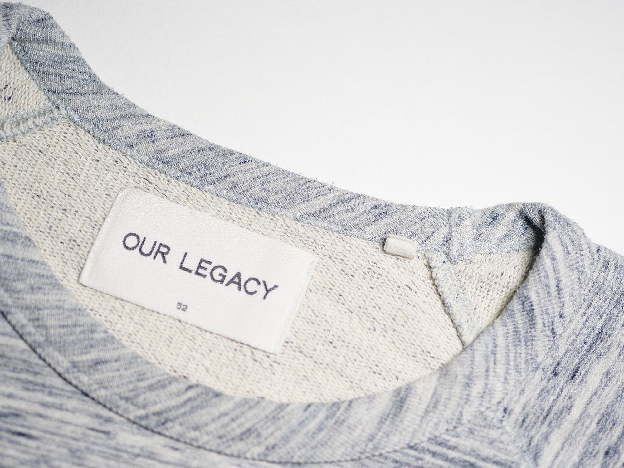 Our Legacy Our Legacy AW14 BLUE GREY MELANGE sweatshirt Size US XL / EU 56 / 4 - 2 Thumbnail