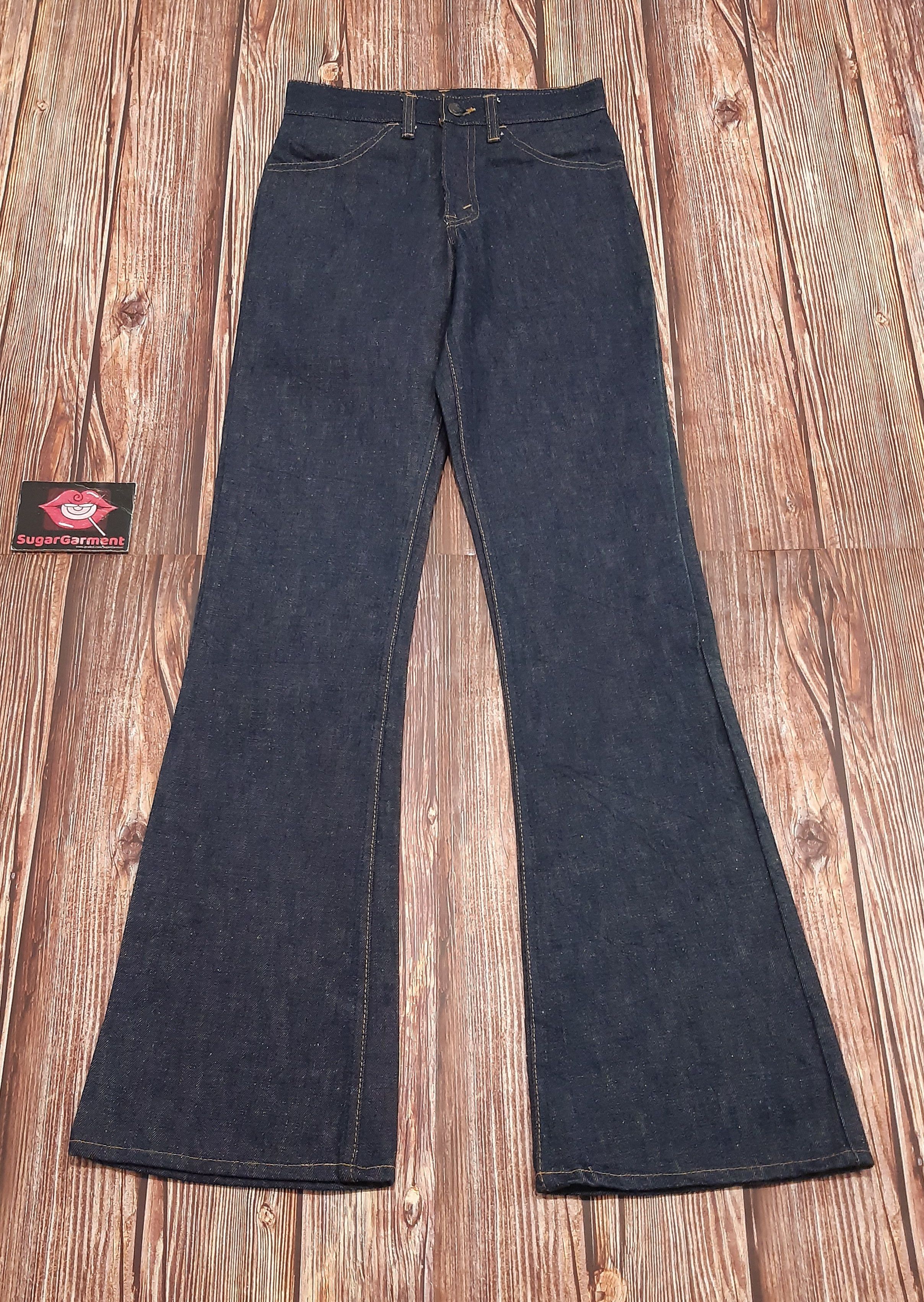 Levis 646 Jeans Flare Bell Bottom Bootcut Orange Tab Vintage