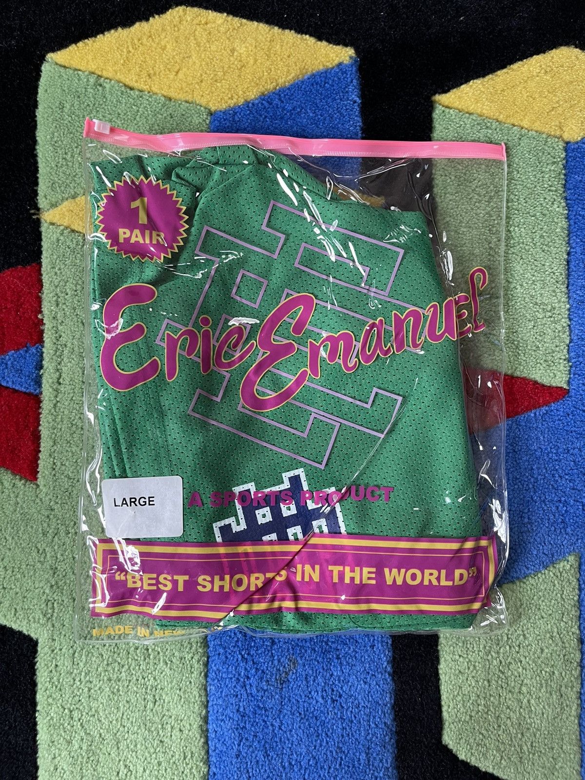 Eric Emanuel (L) ERIC EMANUEL NOTRE DAME GREEN Size US 34 / EU 50 - 1 Thumbnail