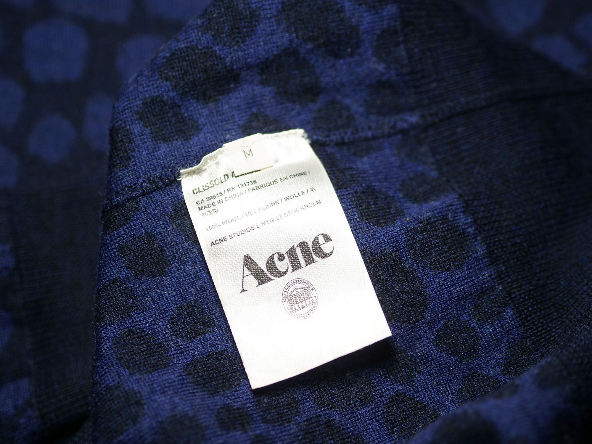 Acne Studios Acne Studios wool sweater Size US M / EU 48-50 / 2 - 5 Thumbnail