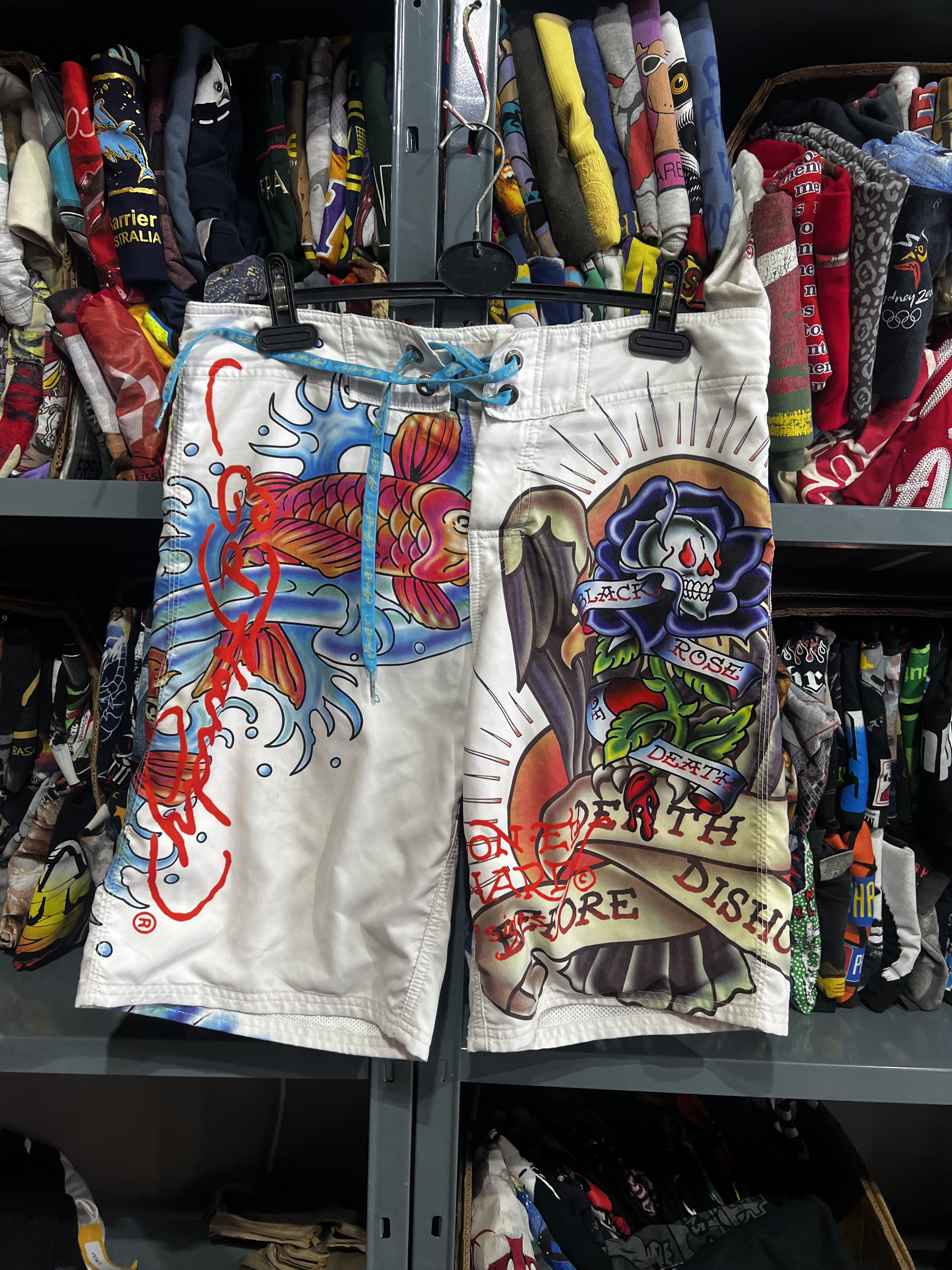 Ed Hardy Tattoo Shorts size 32 M