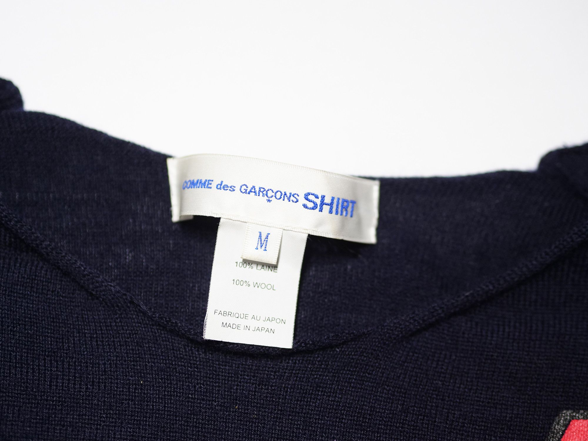 Comme des Garcons Comme des Garcons X Noah Lyon wool sweater Size US M / EU 48-50 / 2 - 2 Thumbnail