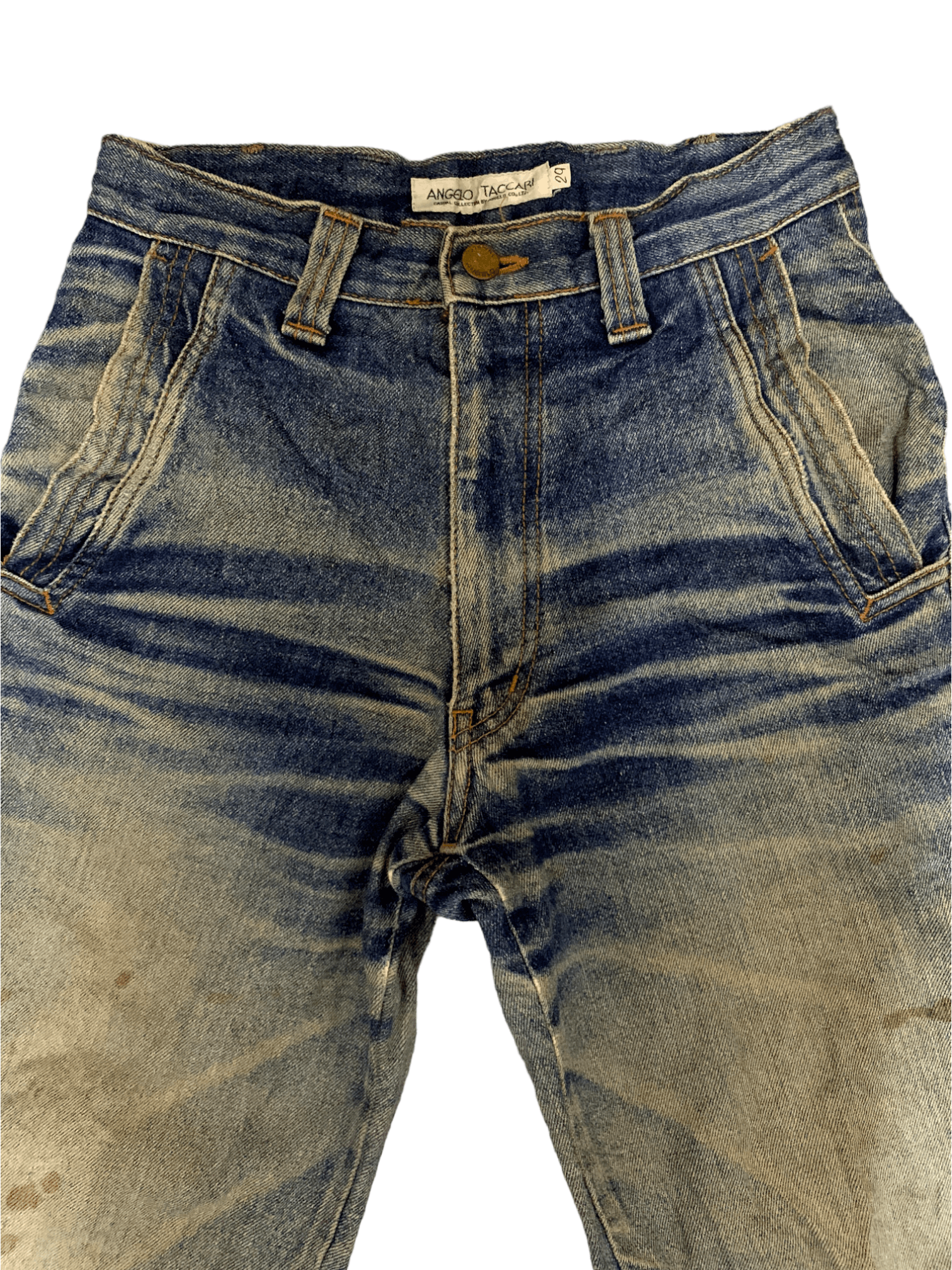 Japanese Brand Vintage Japanese Brand Mud Wash Distressed Jeans Size US 26 / EU 42 - 5 Thumbnail