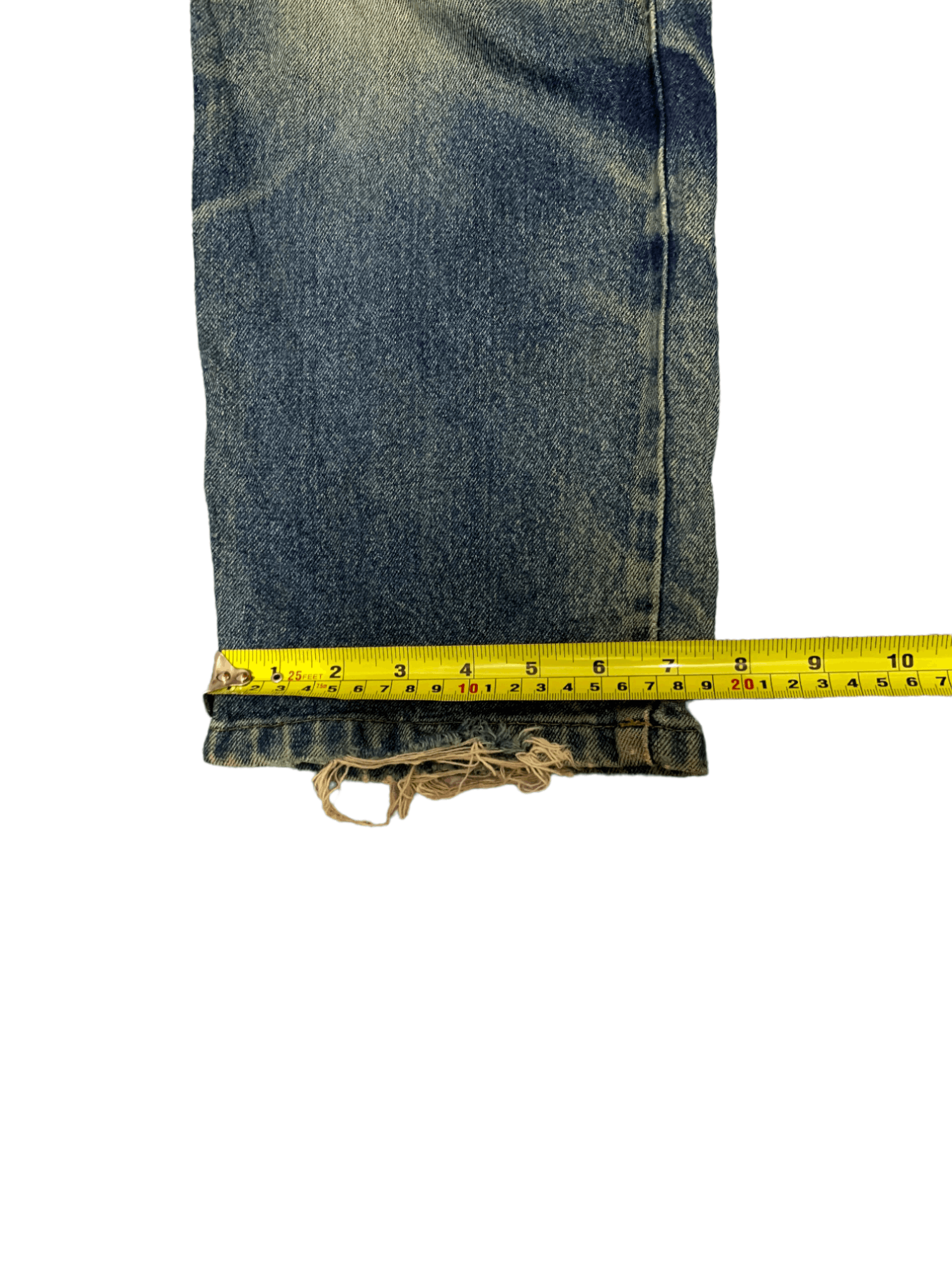 Japanese Brand Vintage Japanese Brand Mud Wash Distressed Jeans Size US 26 / EU 42 - 17 Thumbnail