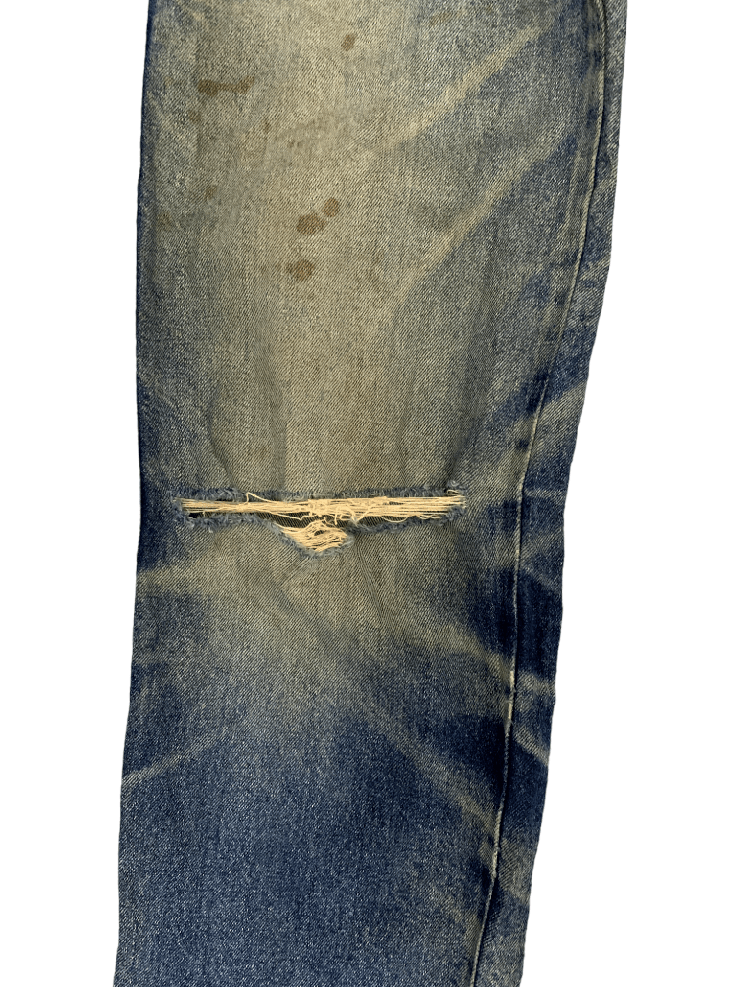 Japanese Brand Vintage Japanese Brand Mud Wash Distressed Jeans Size US 26 / EU 42 - 6 Thumbnail