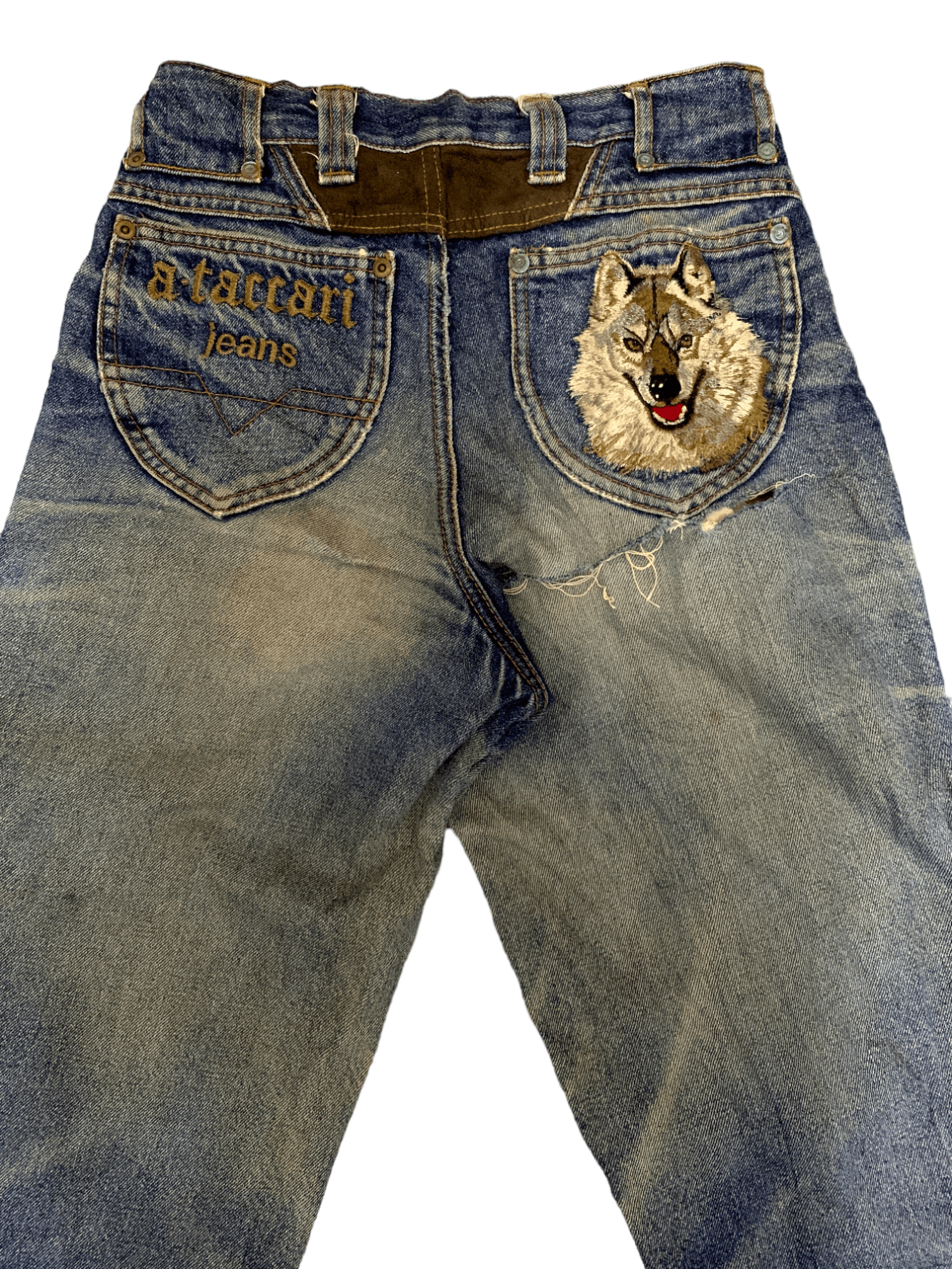 Japanese Brand Vintage Japanese Brand Mud Wash Distressed Jeans Size US 26 / EU 42 - 9 Thumbnail