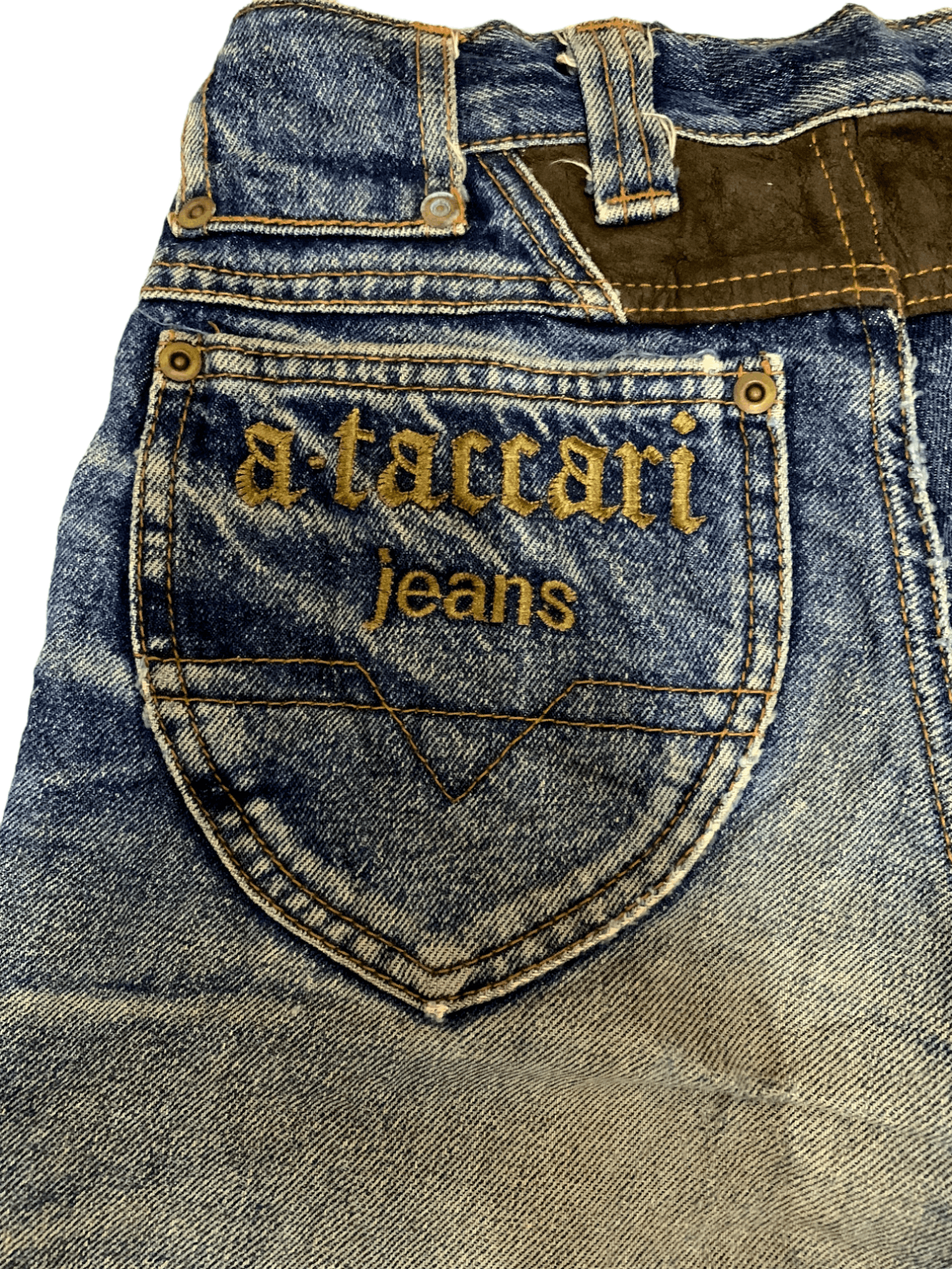Japanese Brand Vintage Japanese Brand Mud Wash Distressed Jeans Size US 26 / EU 42 - 10 Thumbnail
