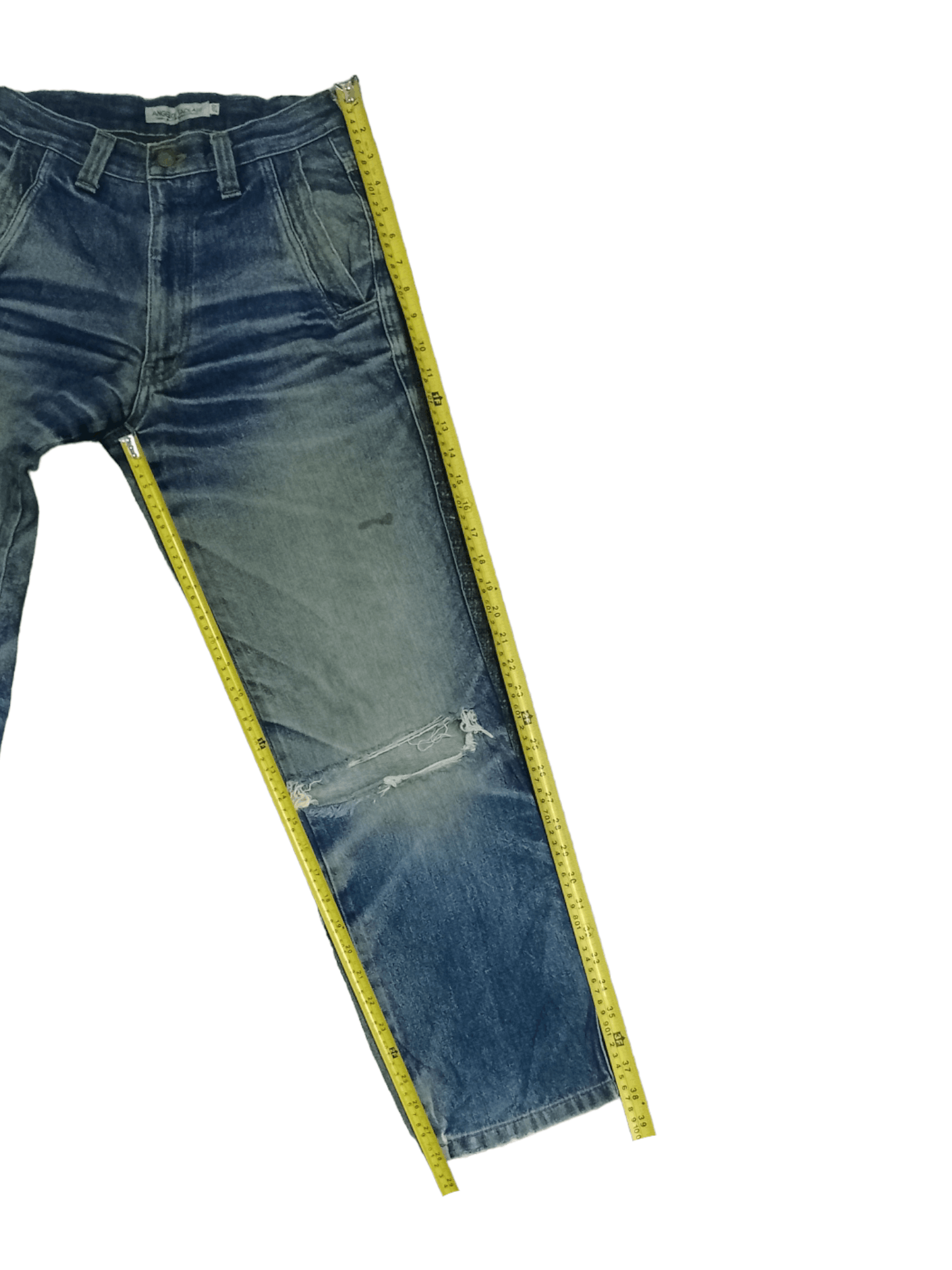 Japanese Brand Vintage Japanese Brand Mud Wash Distressed Jeans Size US 26 / EU 42 - 18 Thumbnail