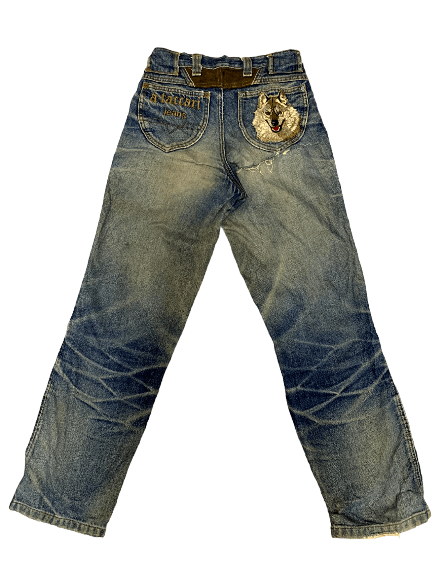 Japanese Brand Vintage Japanese Brand Mud Wash Distressed Jeans Size US 26 / EU 42 - 8 Thumbnail