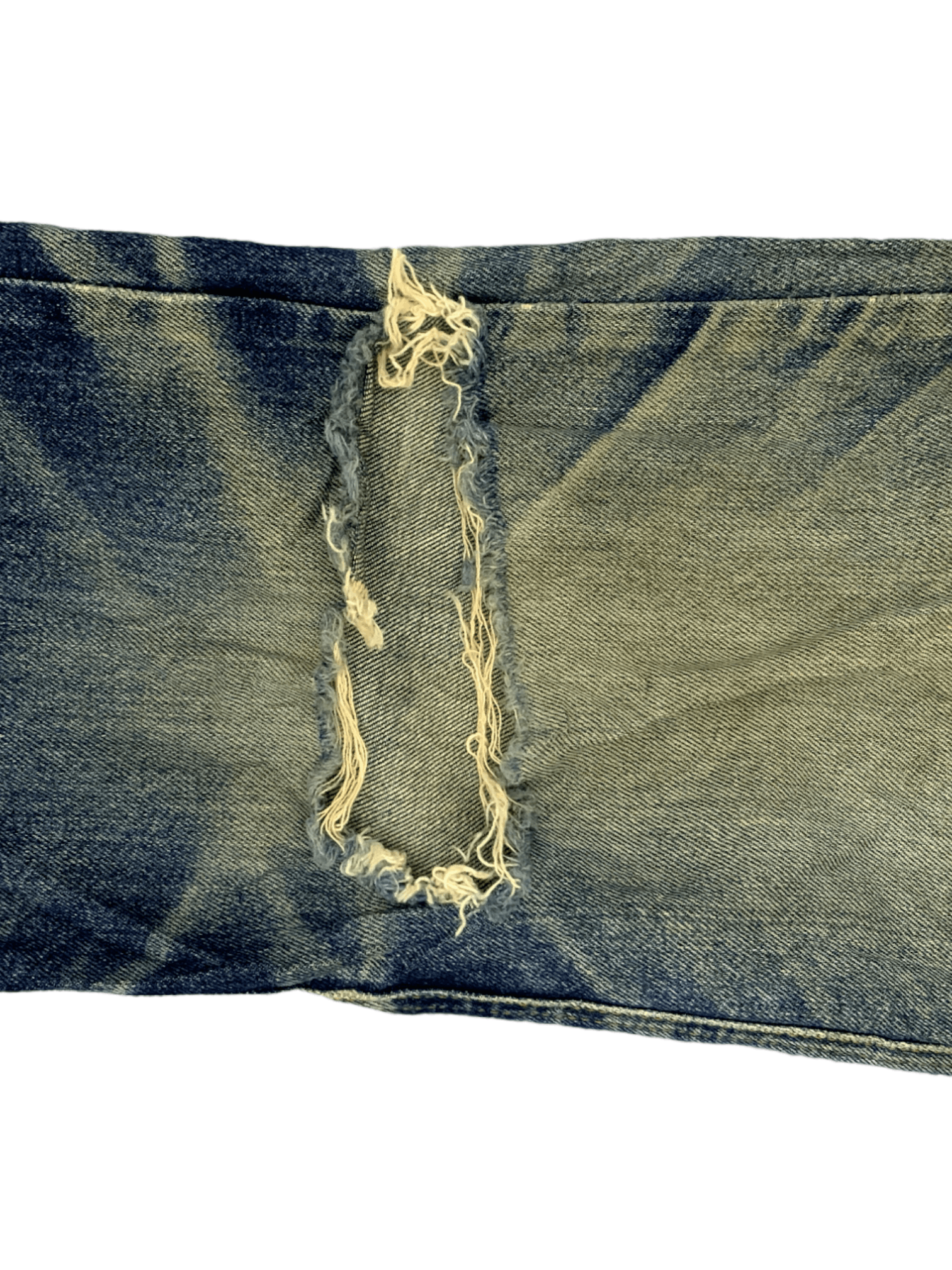 Japanese Brand Vintage Japanese Brand Mud Wash Distressed Jeans Size US 26 / EU 42 - 7 Thumbnail