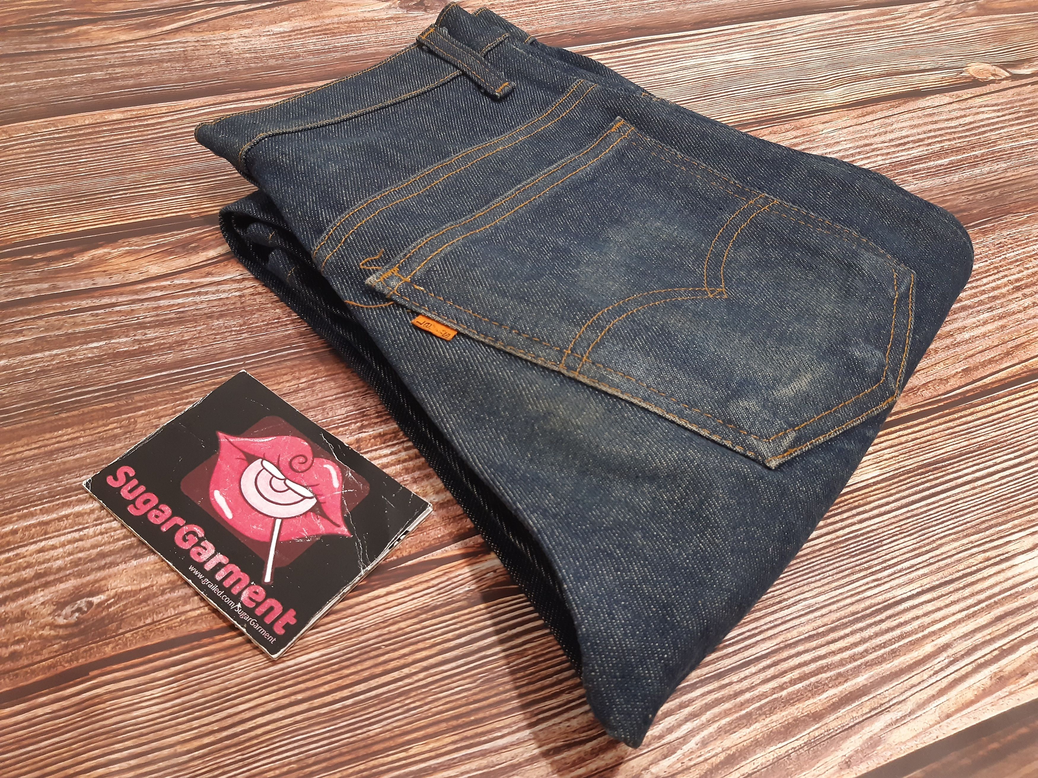 Levi's Levis 646 Jeans Flare Bell Bottom Bootcut Orange Tab USA Size US 27 - 12 Thumbnail