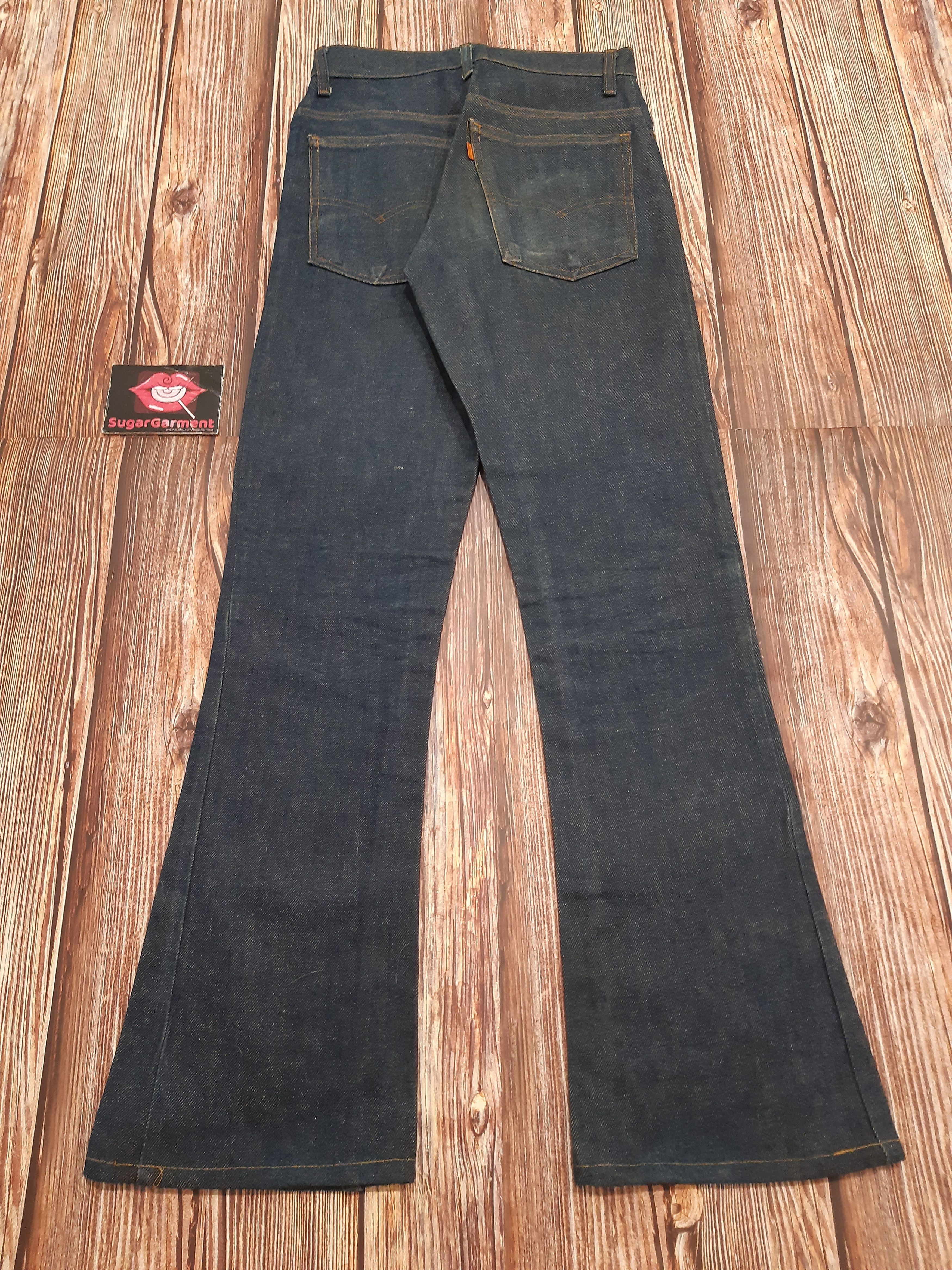 Levi's Levis 646 Jeans Flare Bell Bottom Bootcut Orange Tab USA Size US 27 - 11 Thumbnail
