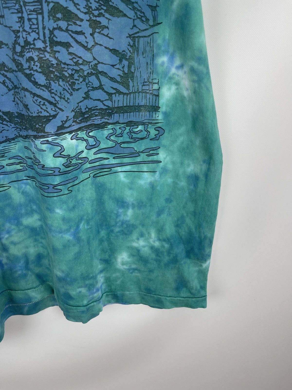 Disney Vintage 90 Typhoon Lagoon Disney single stitch tee shirt Size US XL / EU 56 / 4 - 5 Thumbnail