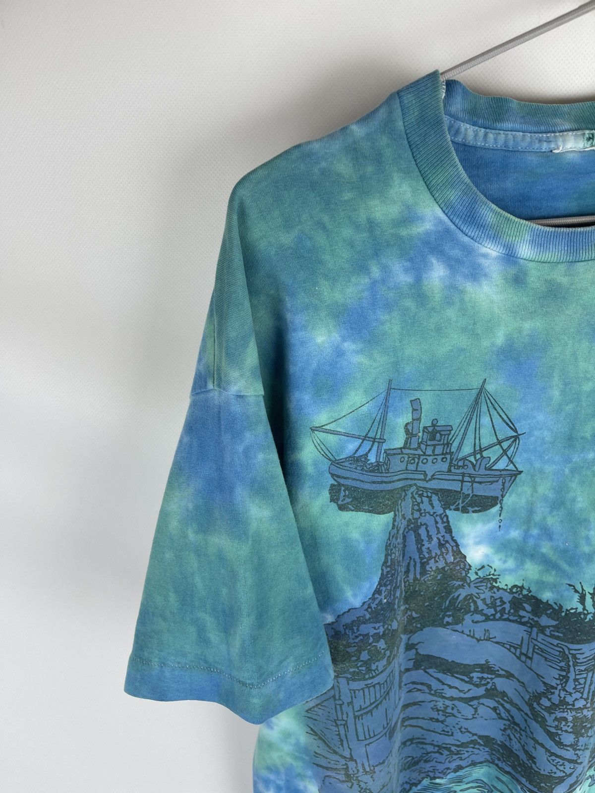 Disney Vintage 90 Typhoon Lagoon Disney single stitch tee shirt Size US XL / EU 56 / 4 - 11 Thumbnail