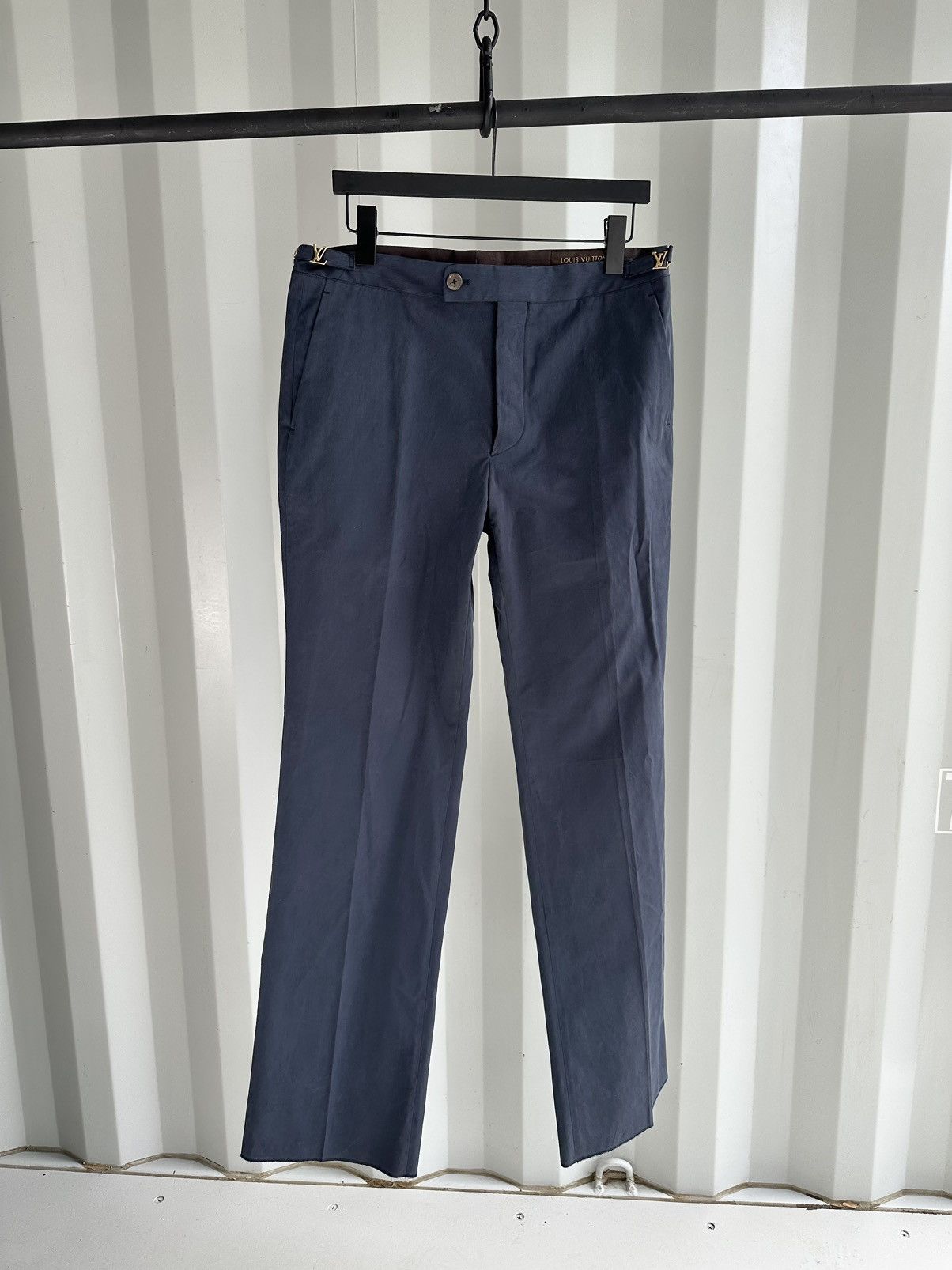 Louis Vuitton Side Buckle Trousers Size US 34 / EU 50 - 2 Thumbnail