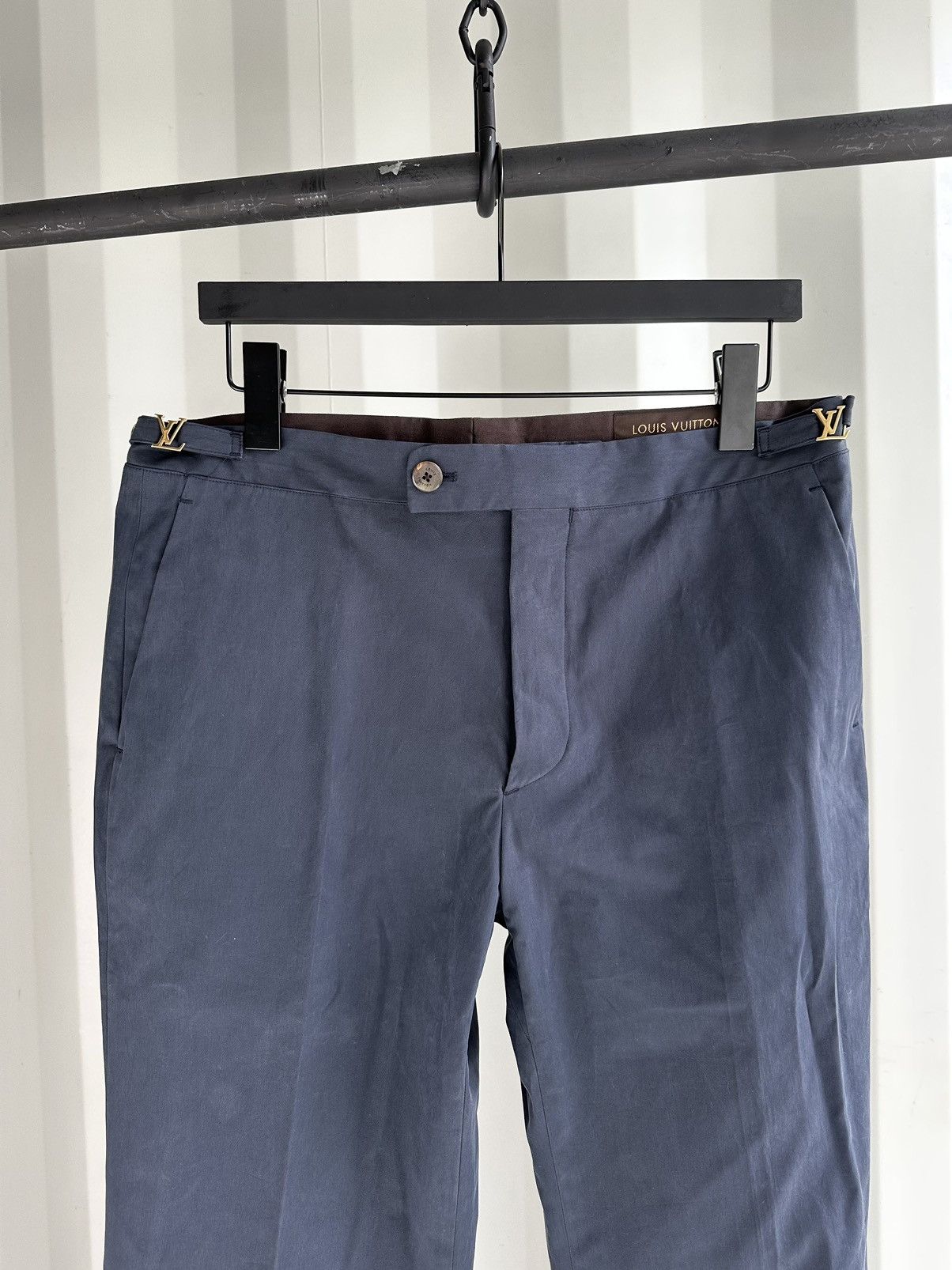 Louis Vuitton Side Buckle Trousers Size US 34 / EU 50 - 3 Thumbnail