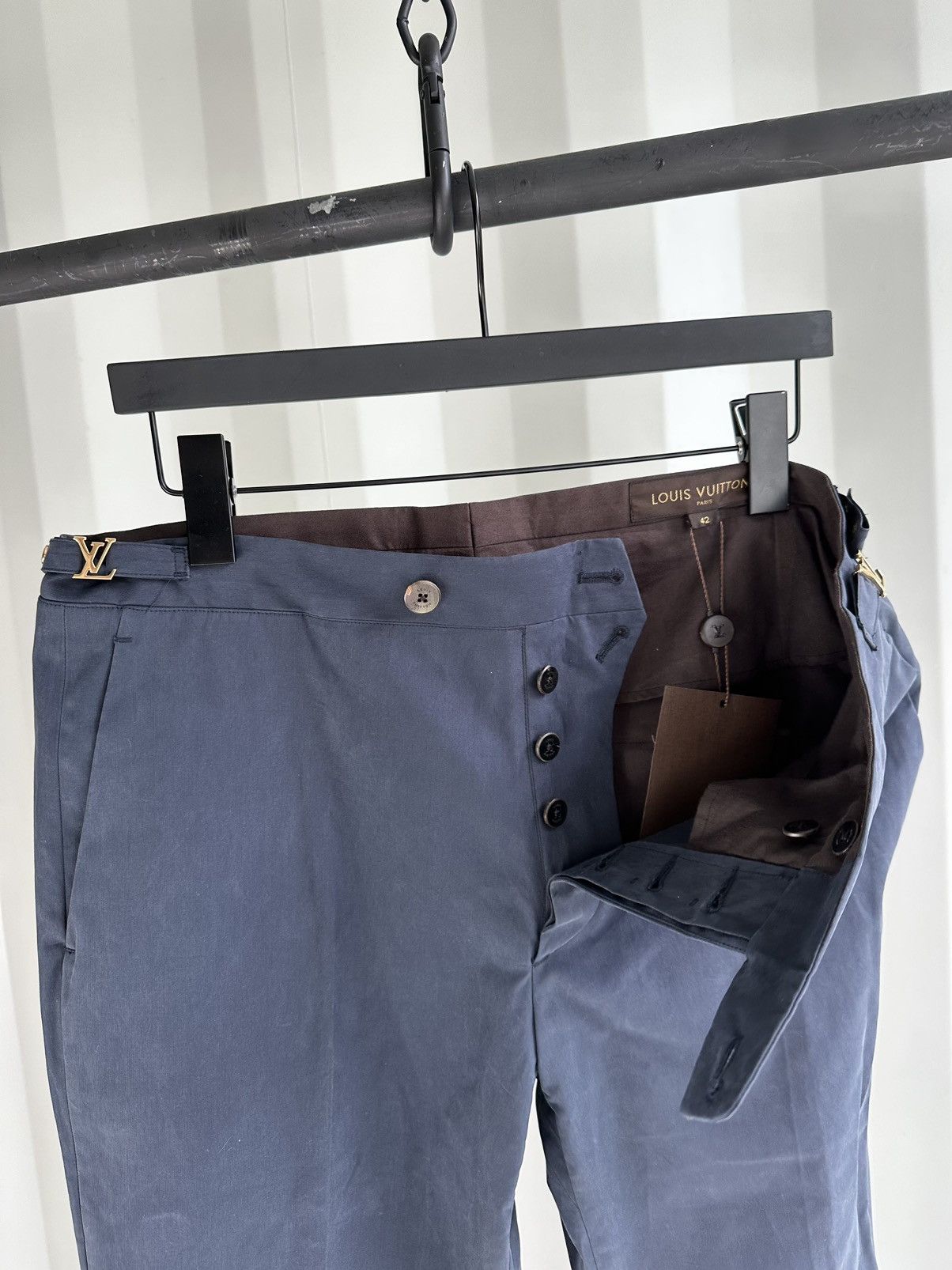 Louis Vuitton Side Buckle Trousers Size US 34 / EU 50 - 5 Thumbnail