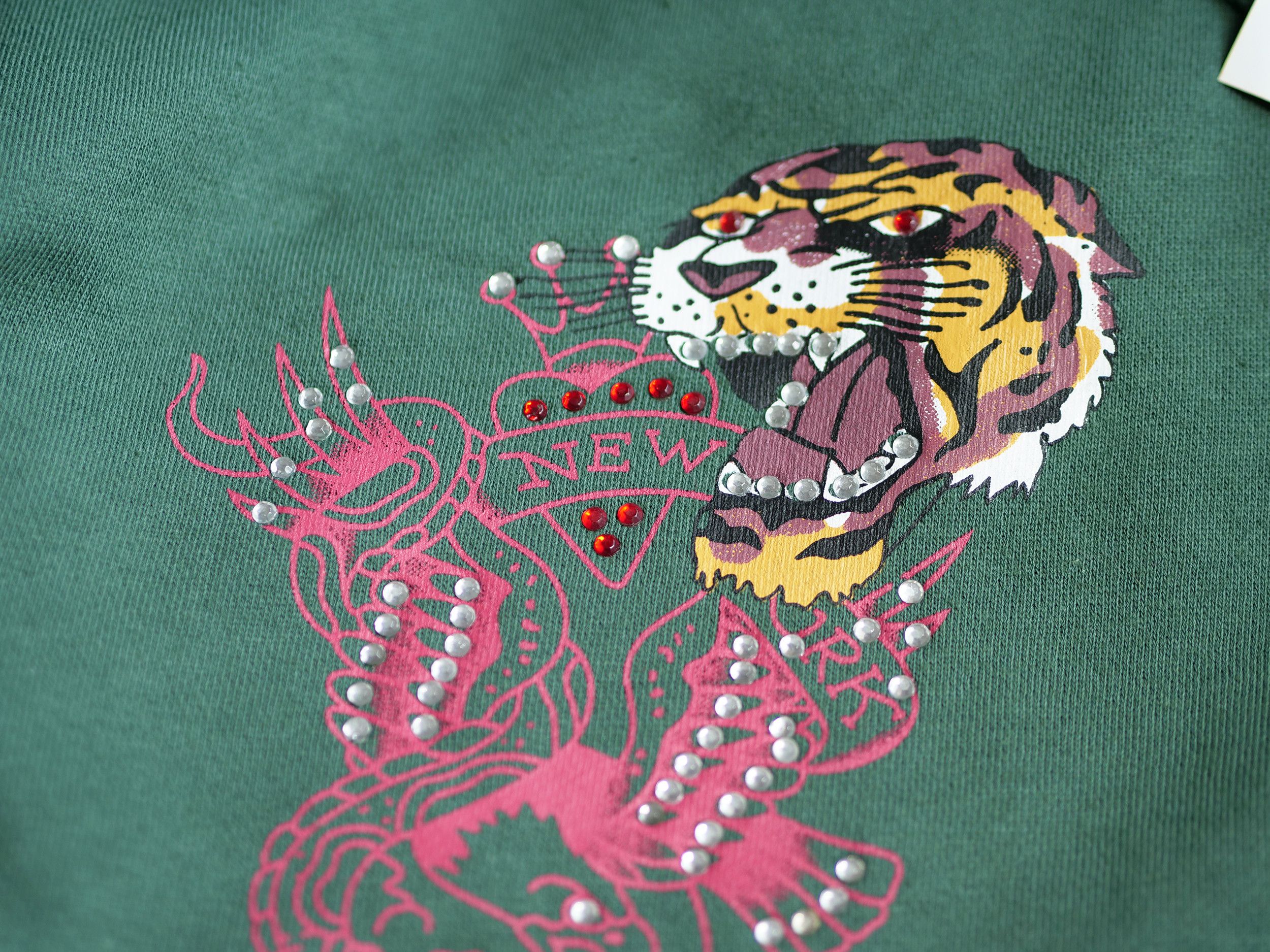 Ed Hardy Ed Hardy by Christian Audigier zip tiger hoodie Size US XXL / EU 58 / 5 - 6 Thumbnail