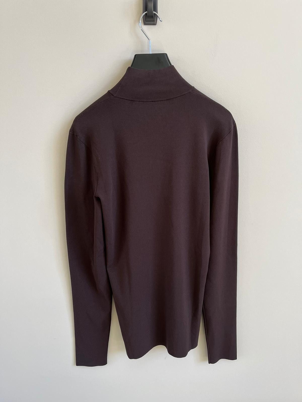 Bottega Veneta High Neck Pullover in Burgundy Color Size US L / EU 52-54 / 3 - 14 Thumbnail