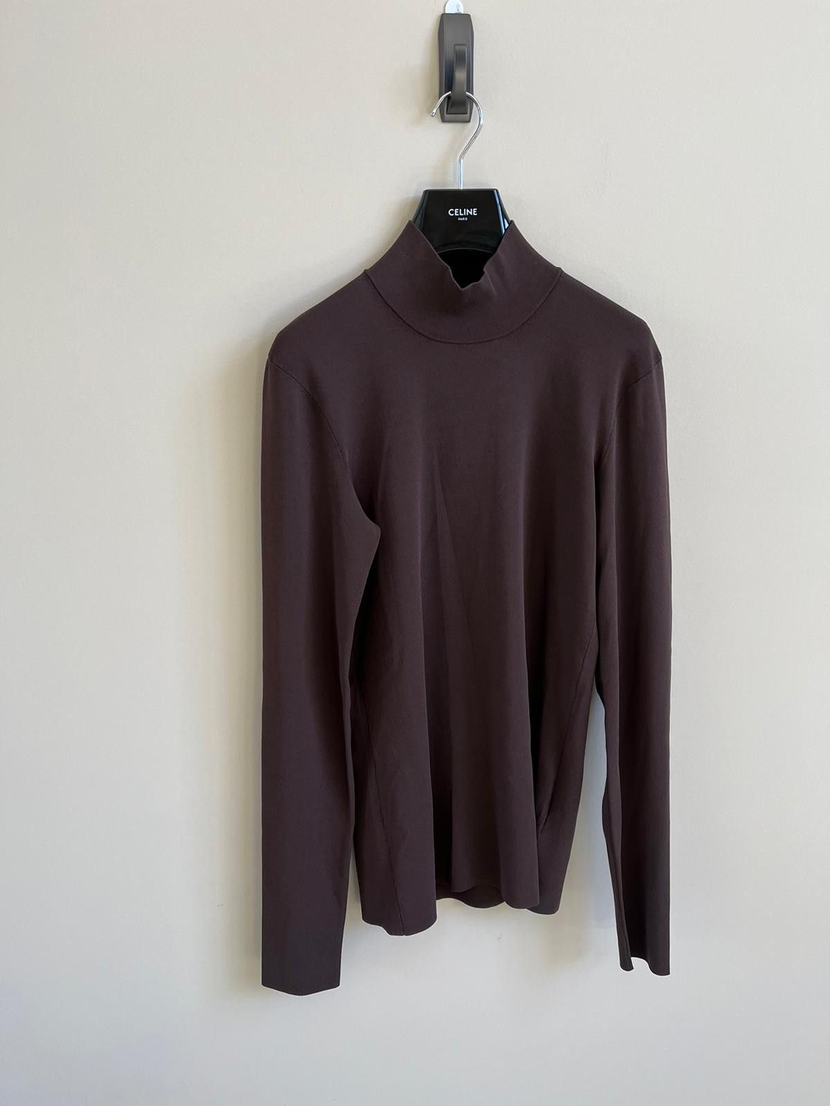 Bottega Veneta High Neck Pullover in Burgundy Color Size US L / EU 52-54 / 3 - 9 Thumbnail