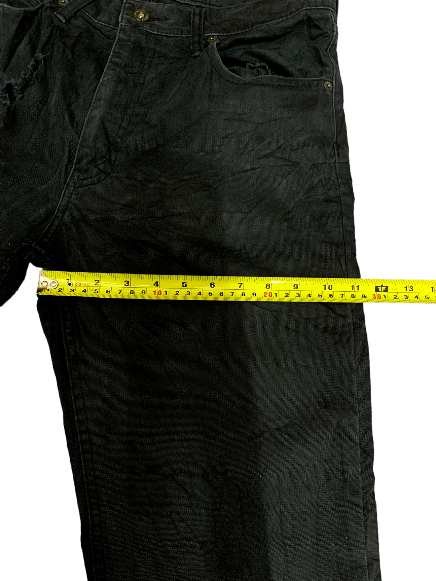 Levi's × Levi's Vintage Clothing Vintage 90s Levis 502 Loose Black Jeans Size US 29 - 14 Thumbnail