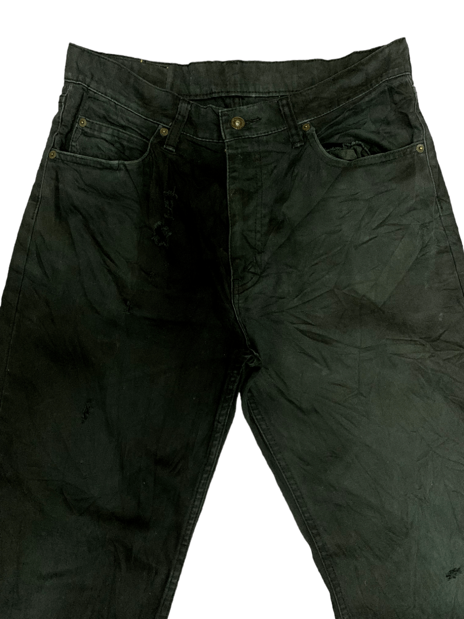 Levi's × Levi's Vintage Clothing Vintage 90s Levis 502 Loose Black Jeans Size US 29 - 5 Thumbnail