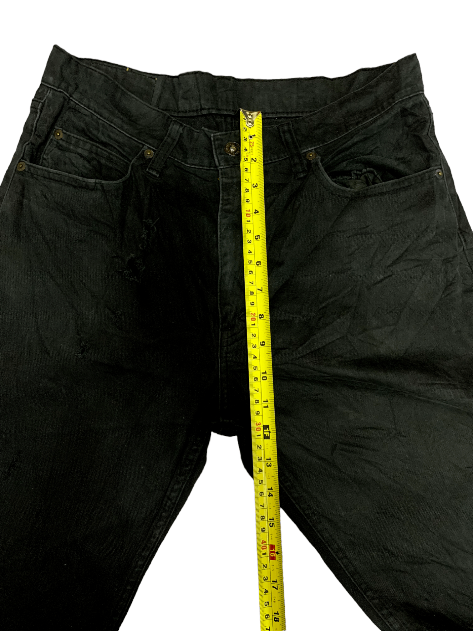 Levi's × Levi's Vintage Clothing Vintage 90s Levis 502 Loose Black Jeans Size US 29 - 12 Thumbnail