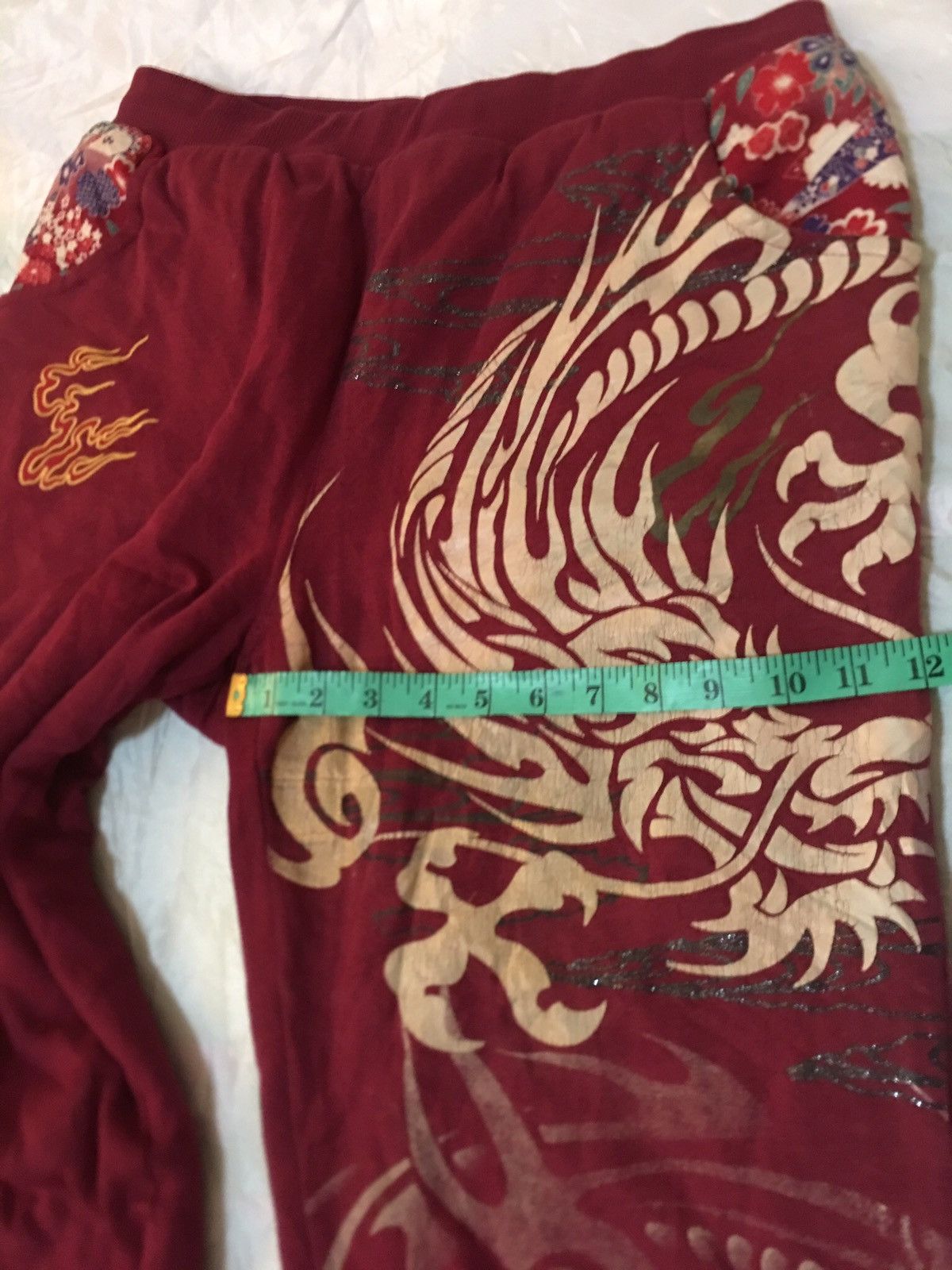 Designer × Japanese Brand × Vintage Sukajan Jogger Dragon Series Size US 32 / EU 48 - 14 Thumbnail