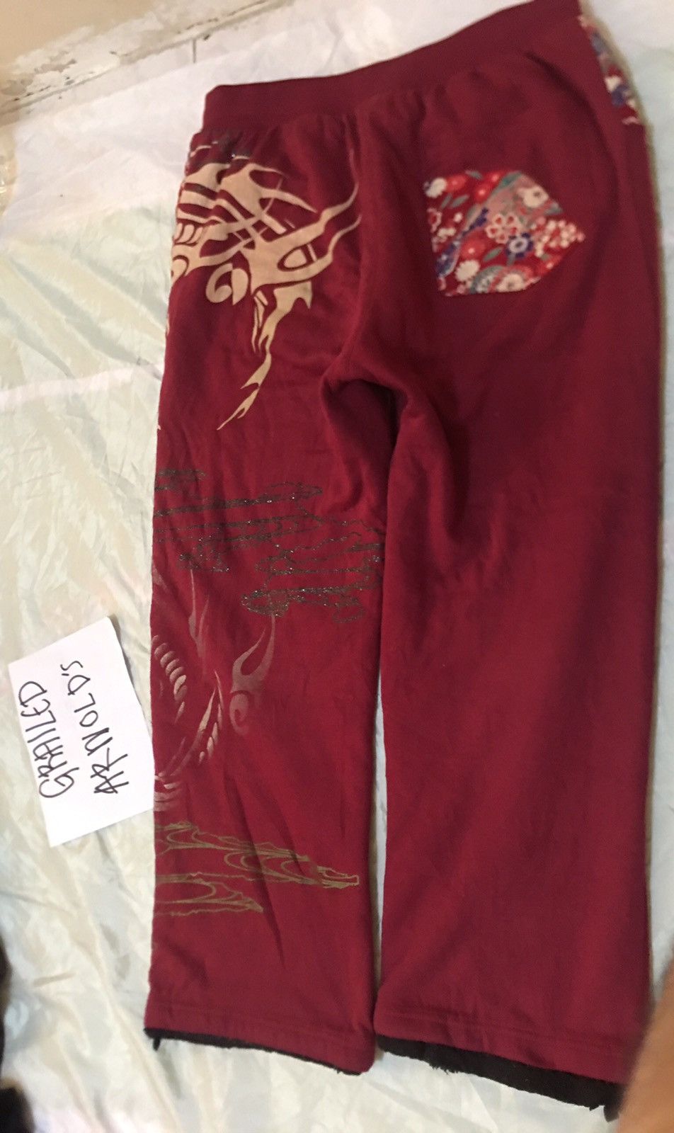 Designer × Japanese Brand × Vintage Sukajan Jogger Dragon Series Size US 32 / EU 48 - 10 Thumbnail