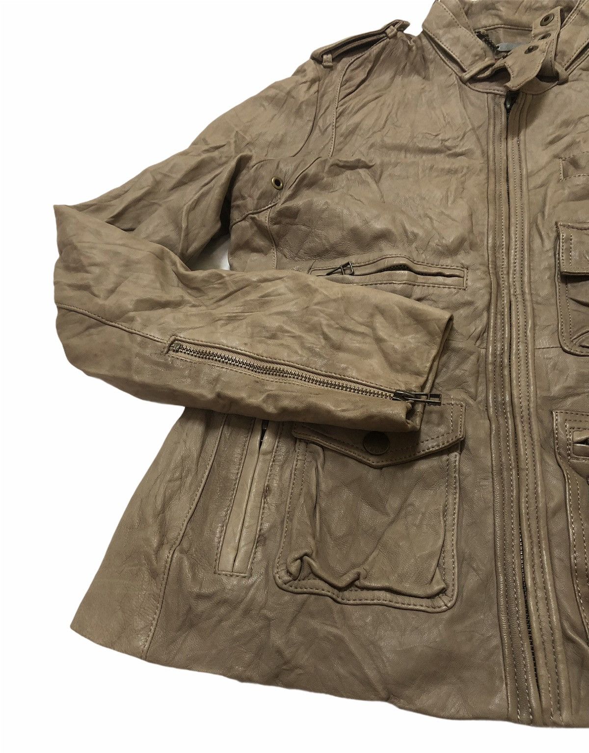 Avirex × Genuine Leather Vintage Avirex Leather Jacket Very Rare Design Size US M / EU 48-50 / 2 - 8 Thumbnail