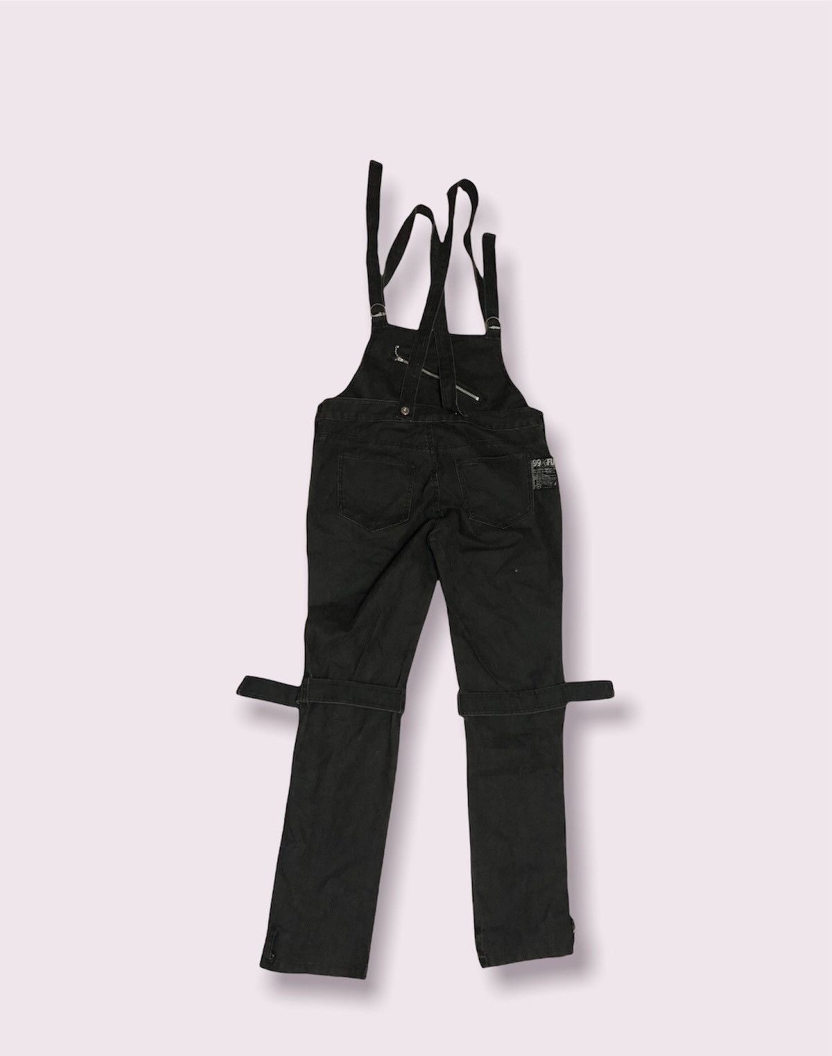 Designer × Japanese Brand Batsu Club Division Overall Jumpsuit Punk Design Size US 36 / EU 52 - 2 Thumbnail