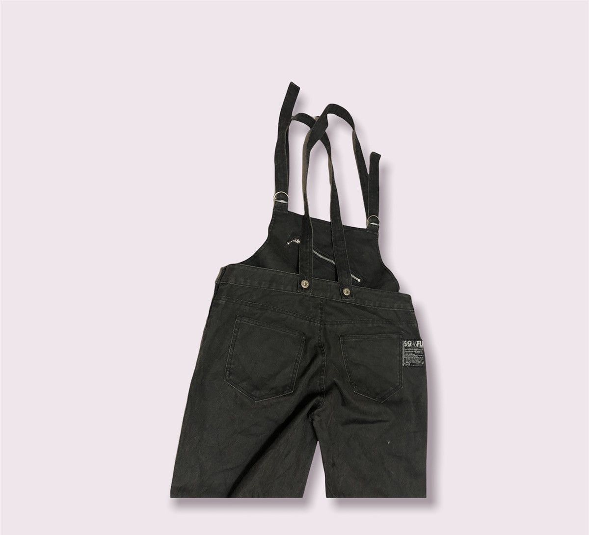 Designer × Japanese Brand Batsu Club Division Overall Jumpsuit Punk Design Size US 36 / EU 52 - 3 Thumbnail