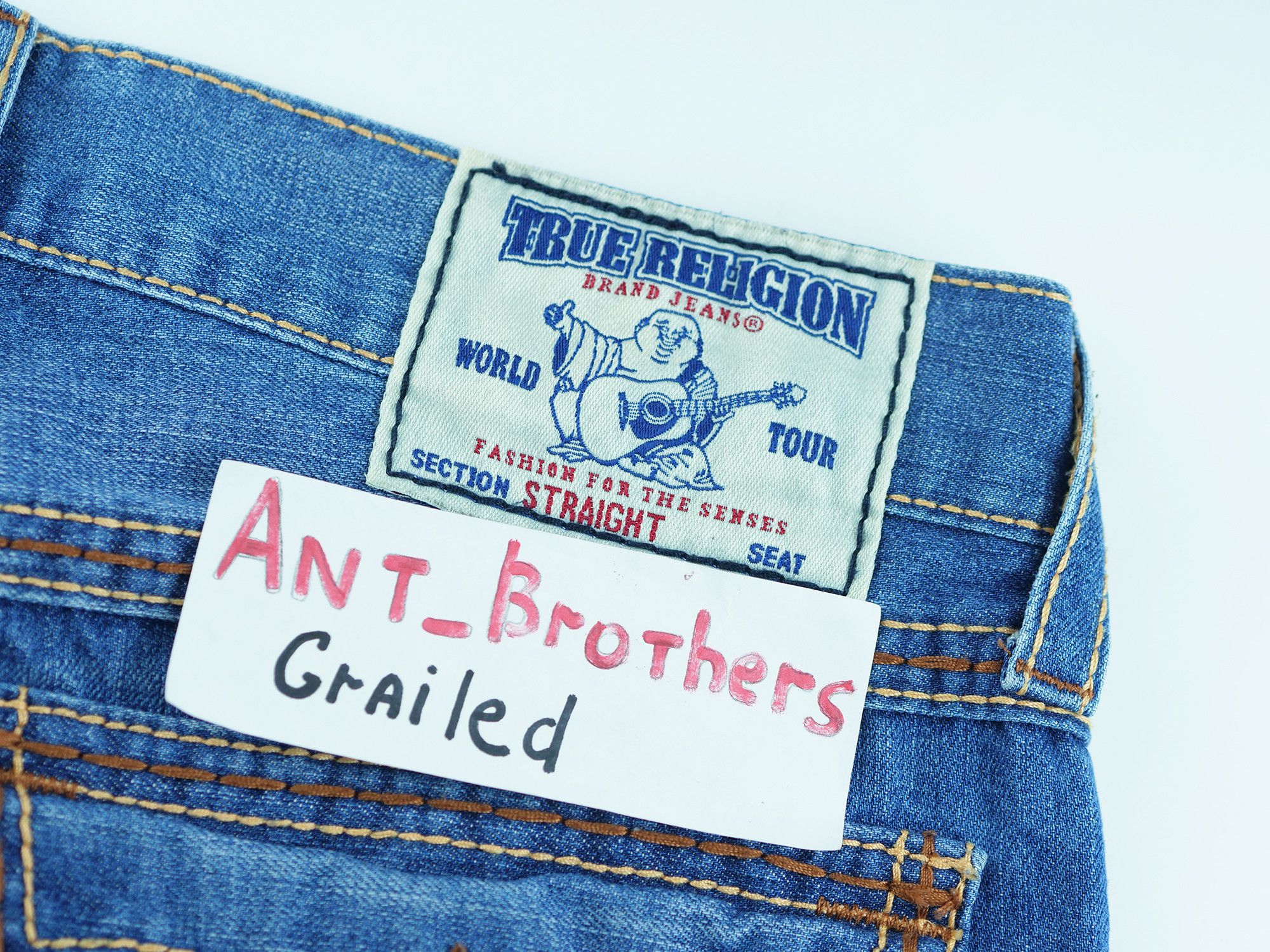 True Religion True Religion vintage denim pants Size US 32 / EU 48 - 13 Thumbnail