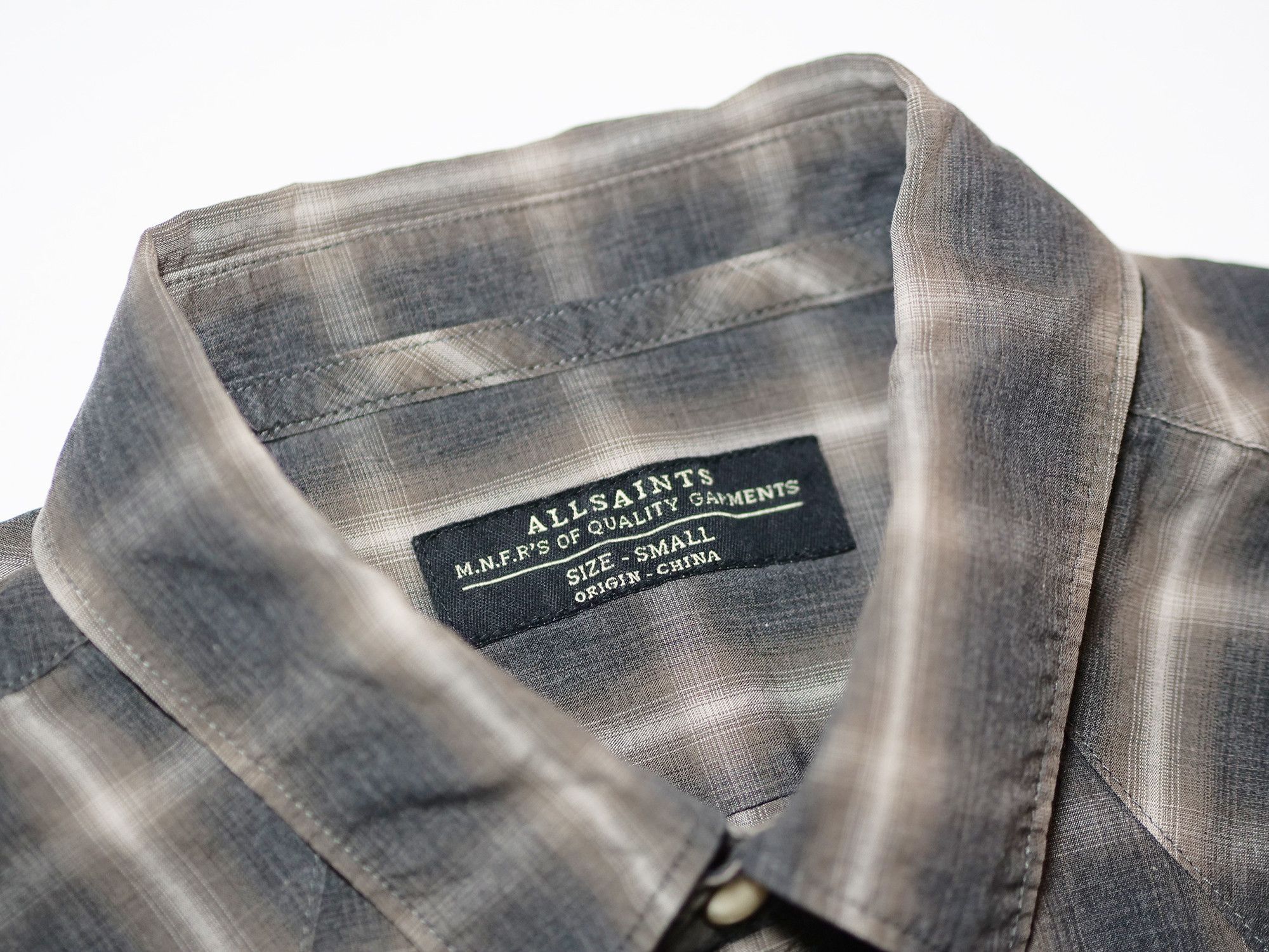 Allsaints Allsaints cotton shirt Size US S / EU 44-46 / 1 - 3 Thumbnail