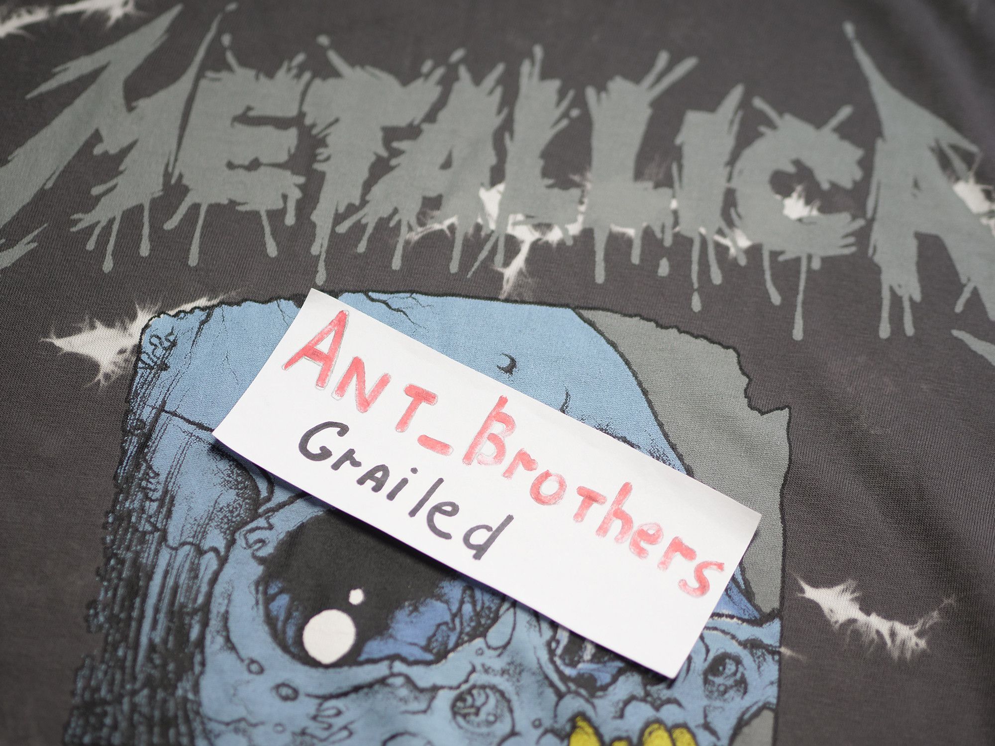 Metallica Metallica 2017 official merc t-shirt Size US M / EU 48-50 / 2 - 6 Thumbnail
