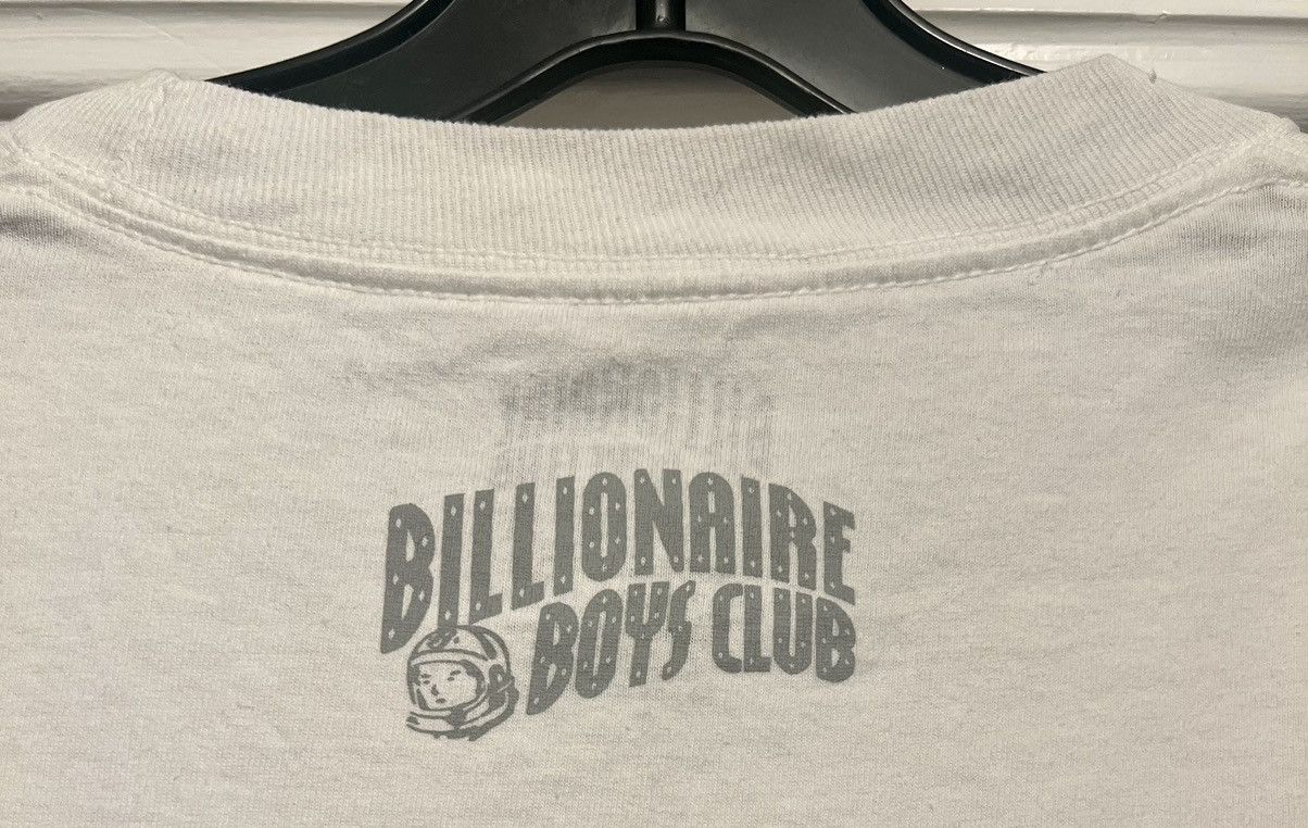 Billionaire Boys Club Billionaire Boys Club white tee pink/silver logo tee Size US XL / EU 56 / 4 - 5 Thumbnail